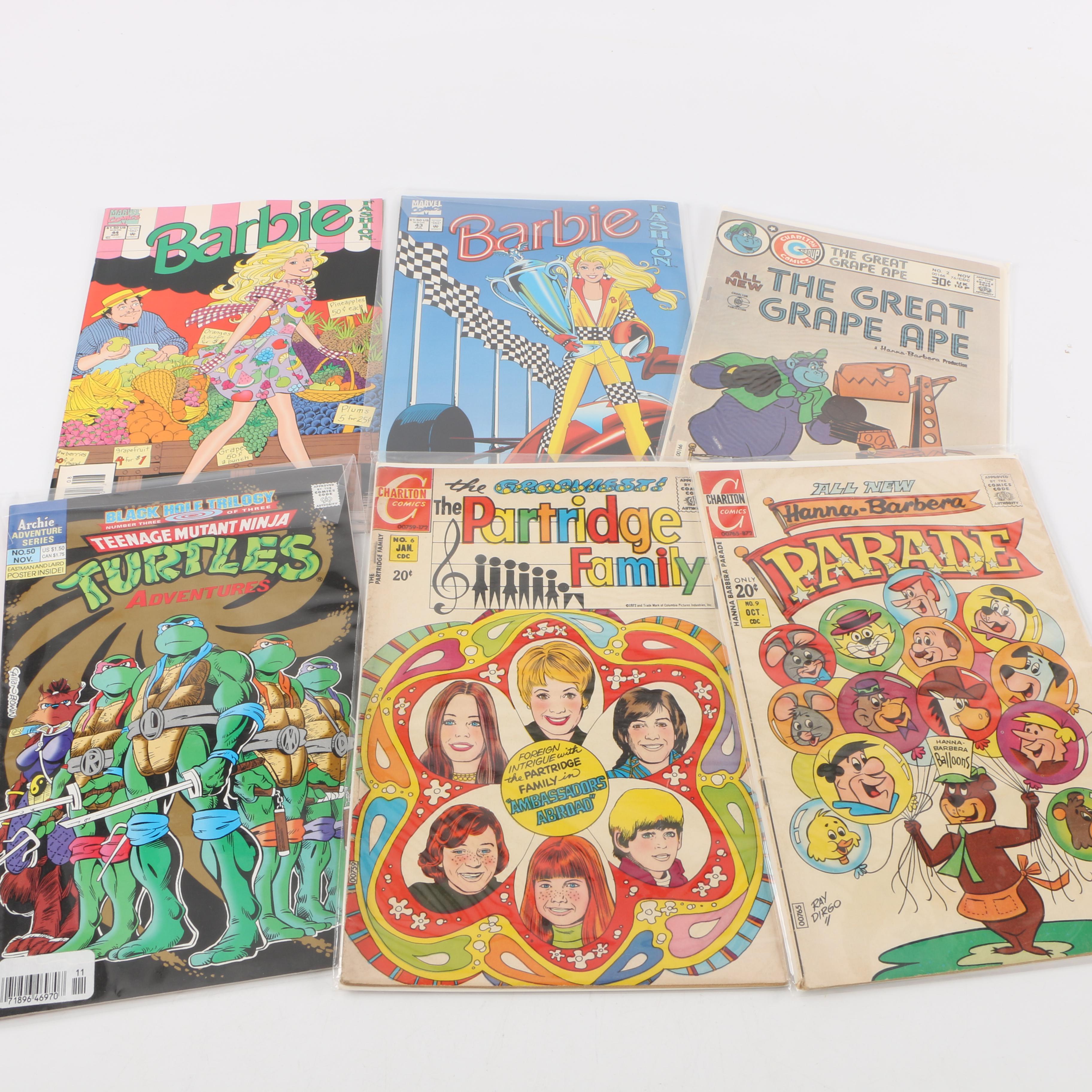 Assorted Genre Comic Books Including "The Great Grape Ape"