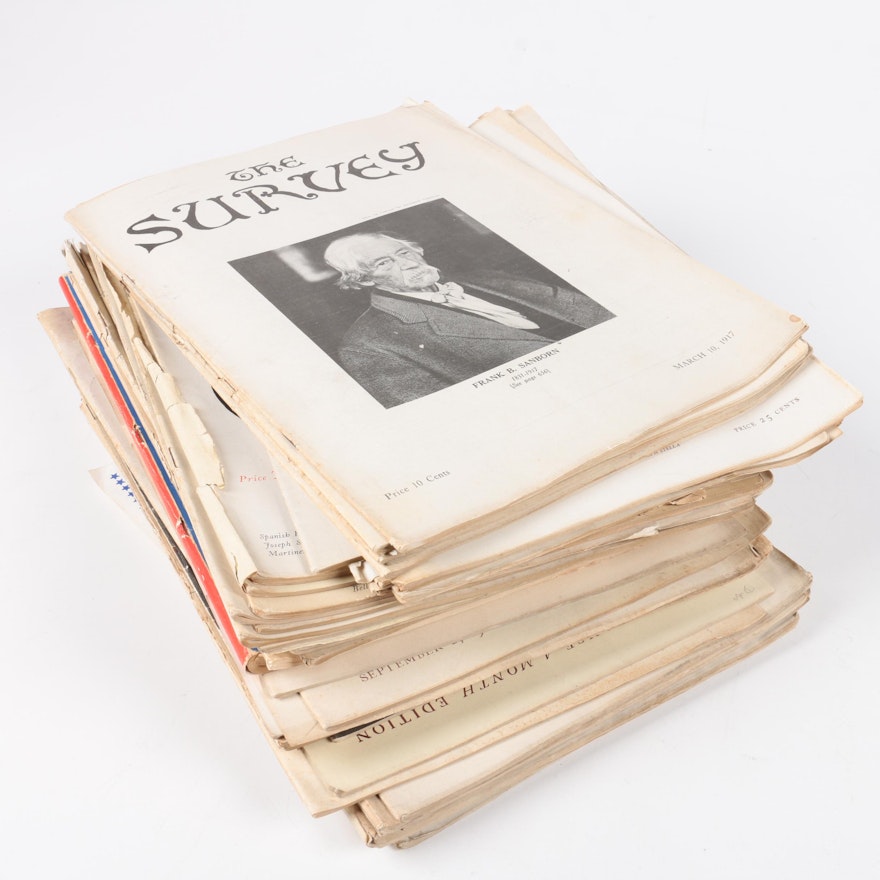 Collection of "The Survey" Magazine