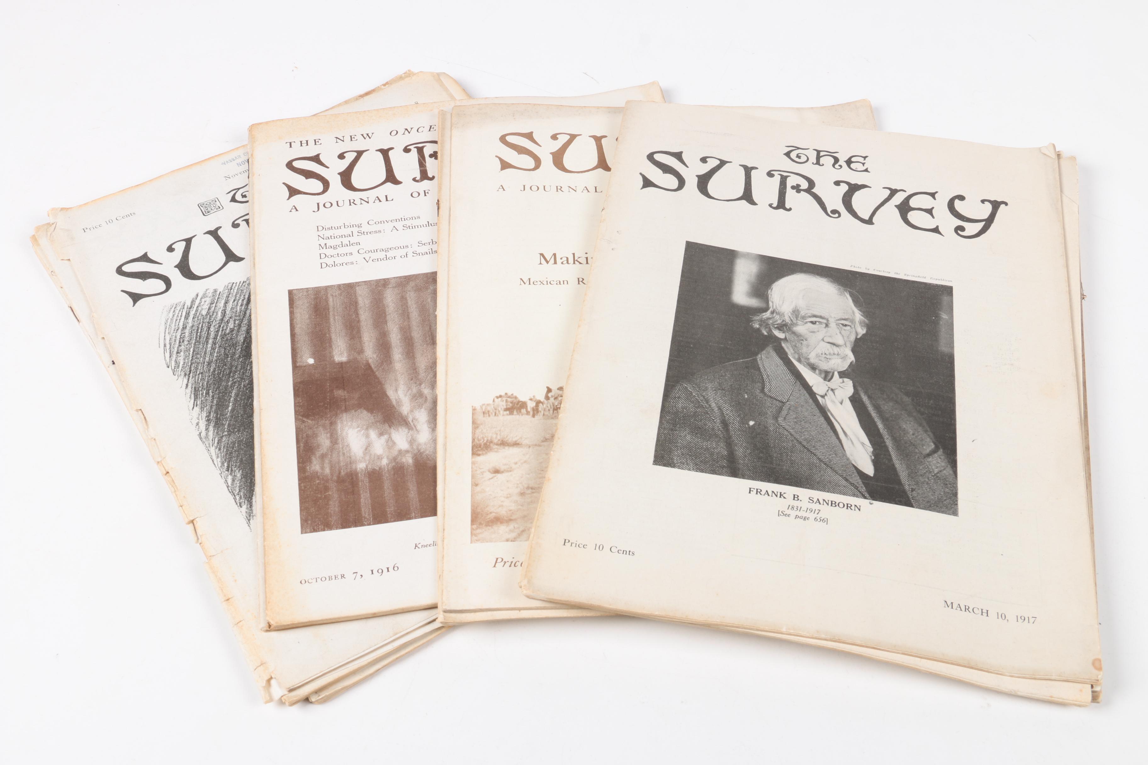 Collection of "The Survey" Magazine
