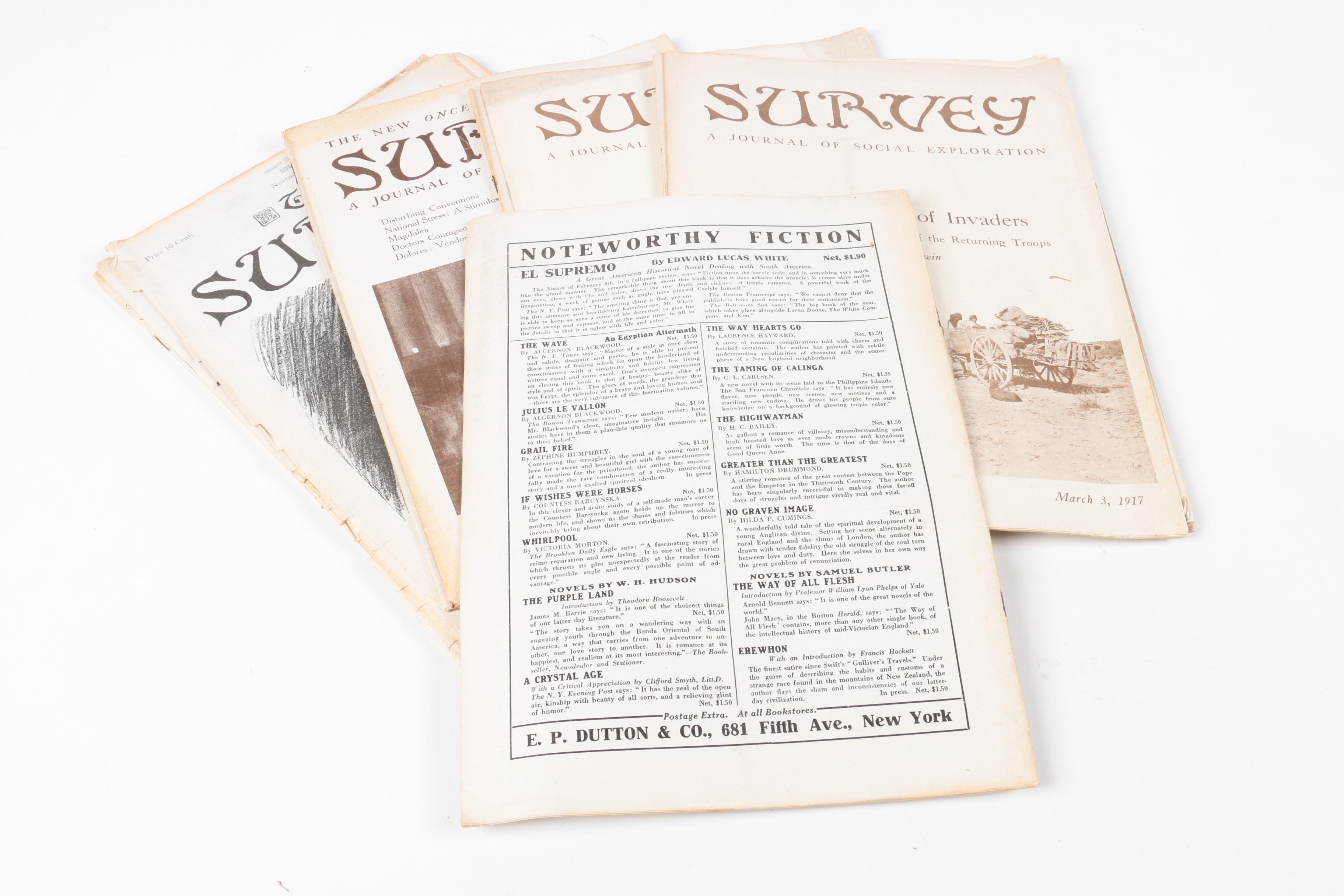 Collection of "The Survey" Magazine