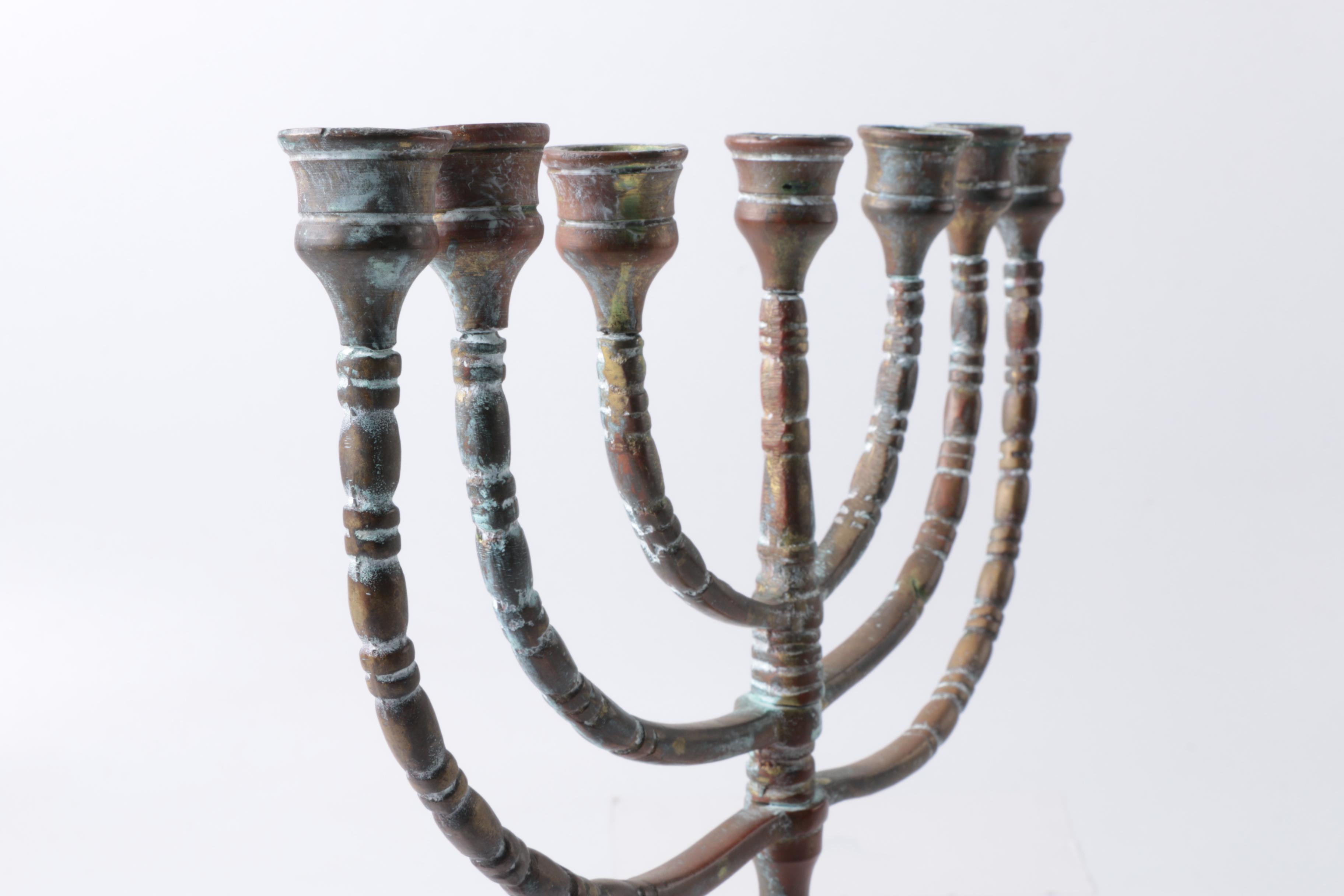 Brass Menorah