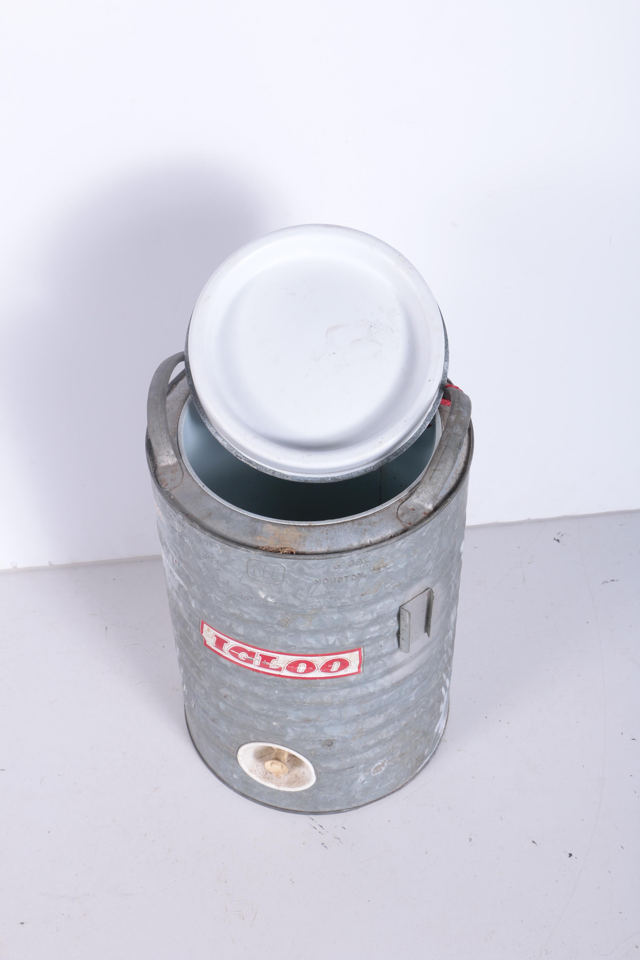 Vintage 1950's " Igloo" Water Cooler
