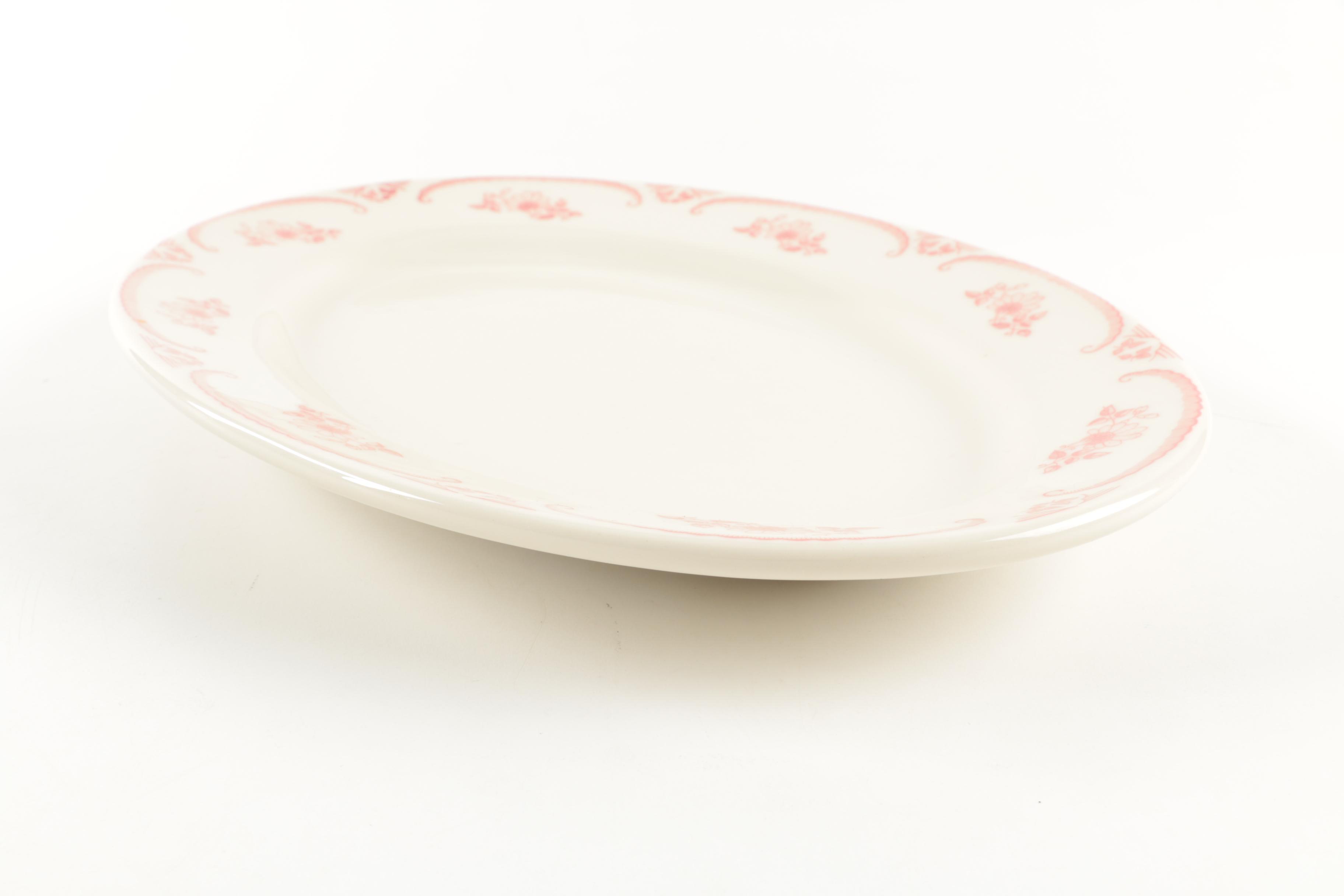 Homer Laughlin "American Rose" Platter