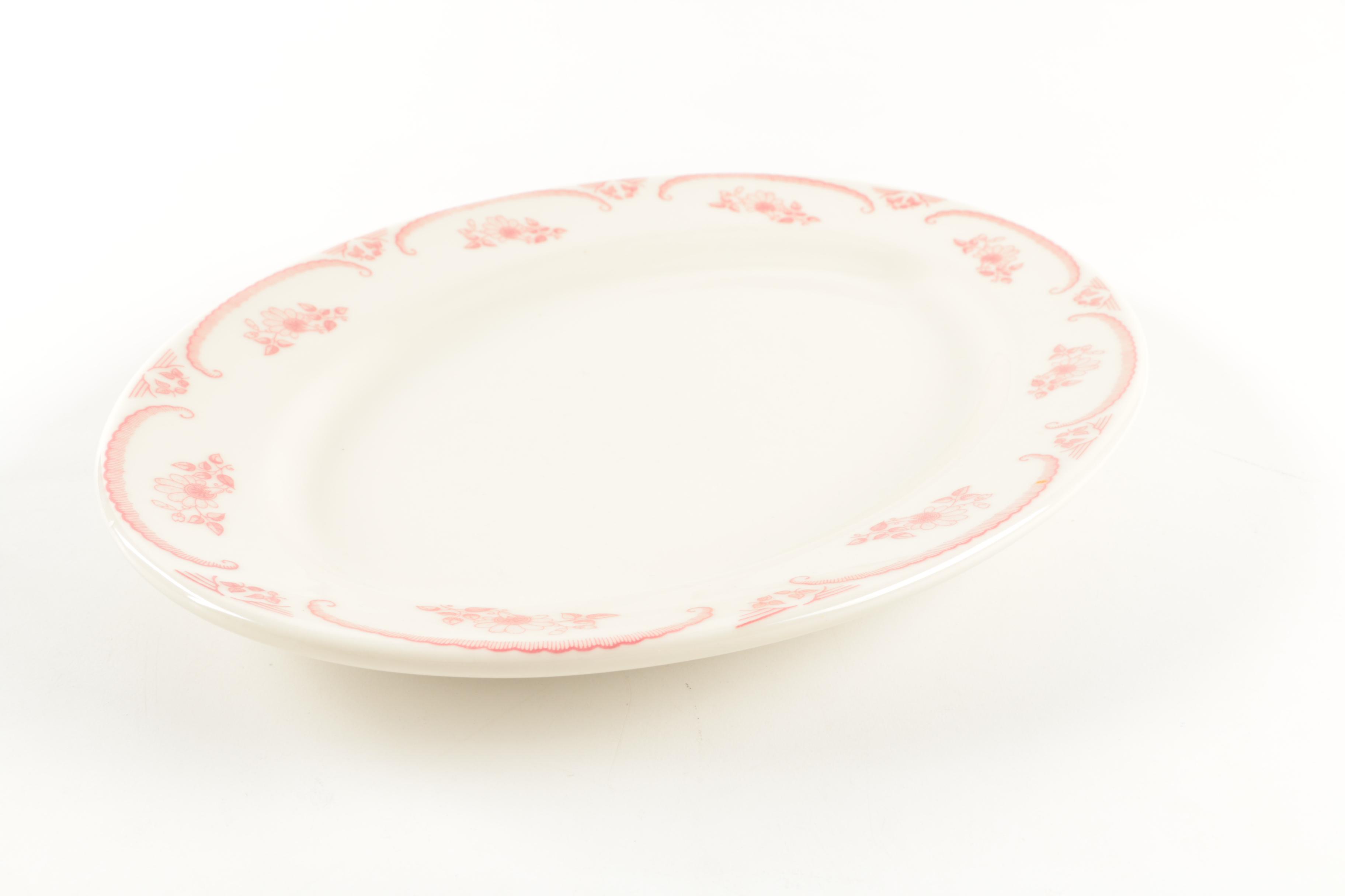 Homer Laughlin "American Rose" Platter