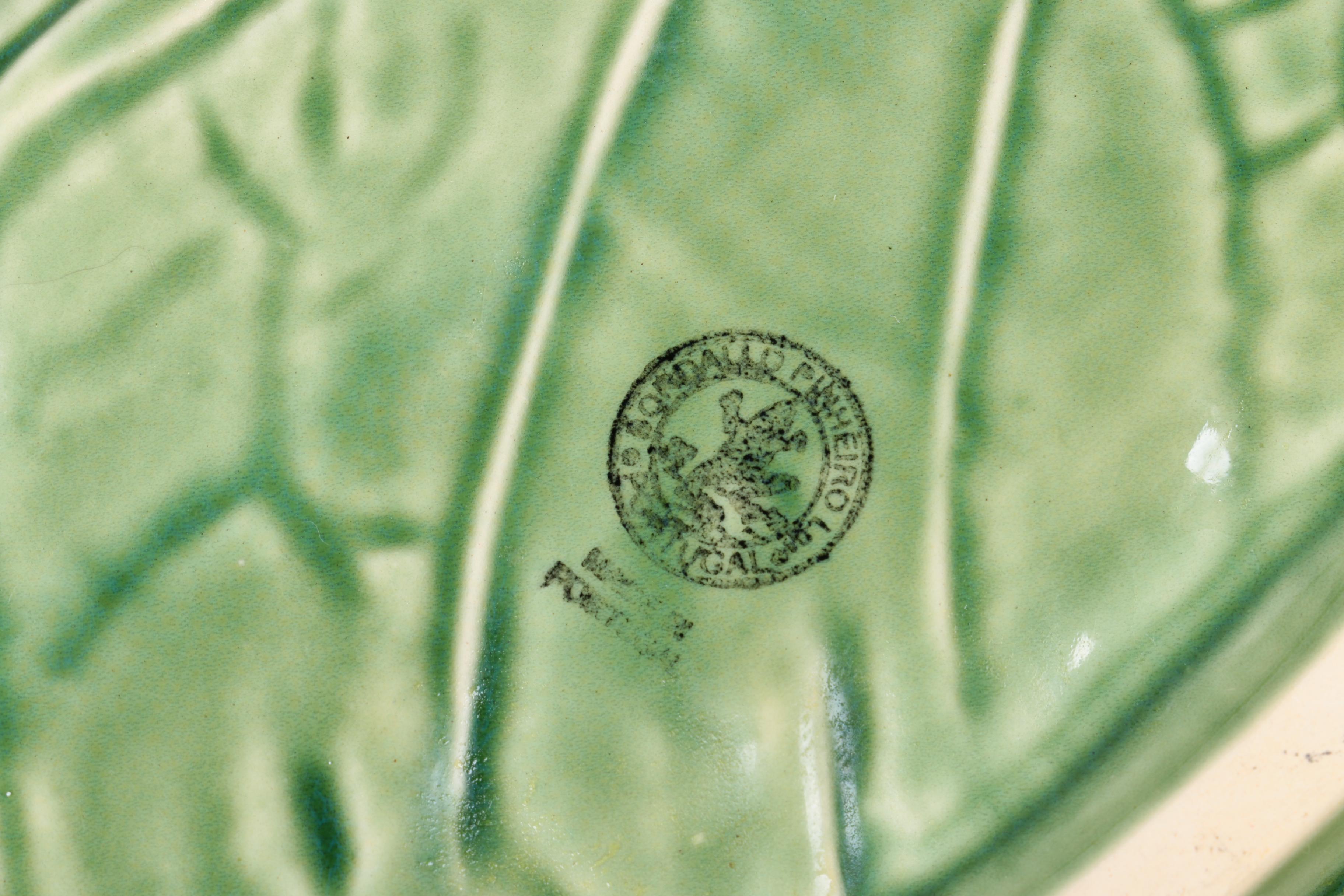 Portuguese Tableware including Bordallo Pinheiro "Cabbage Green"