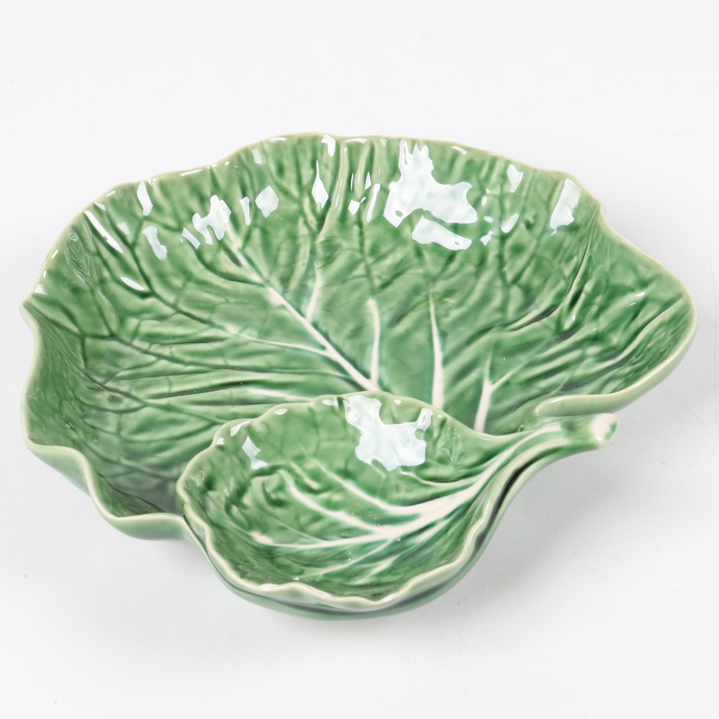 Portuguese Tableware including Bordallo Pinheiro "Cabbage Green"