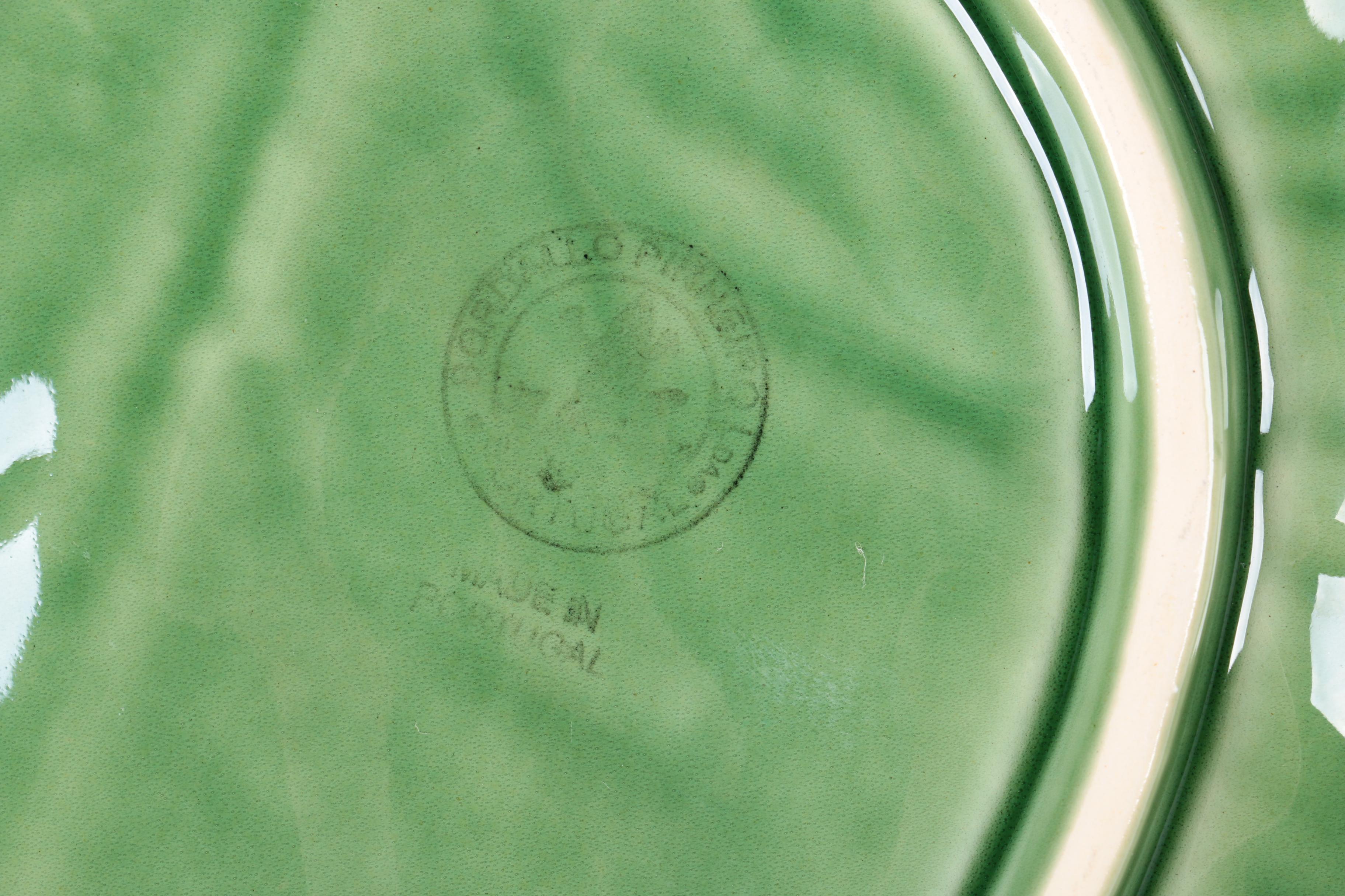 Portuguese Tableware including Bordallo Pinheiro "Cabbage Green"