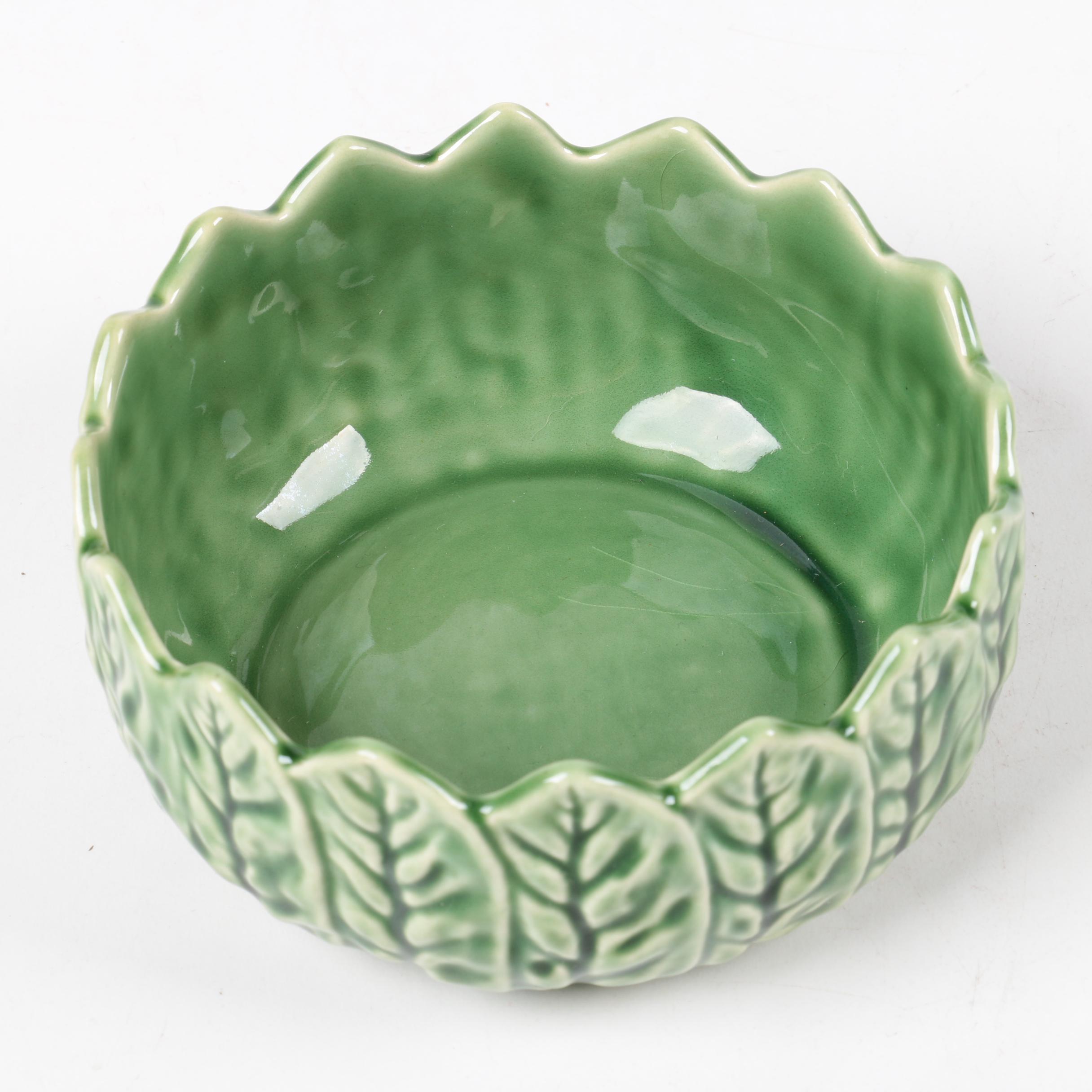 Portuguese Tableware including Bordallo Pinheiro "Cabbage Green"