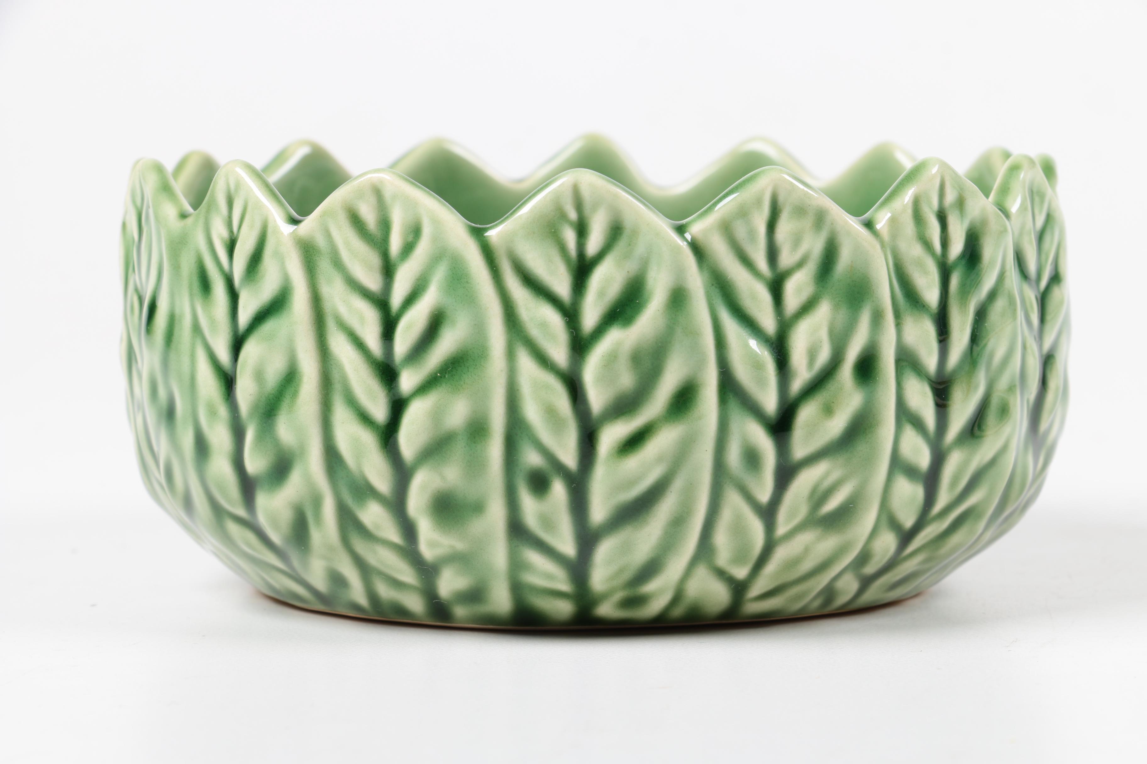 Portuguese Tableware including Bordallo Pinheiro "Cabbage Green"