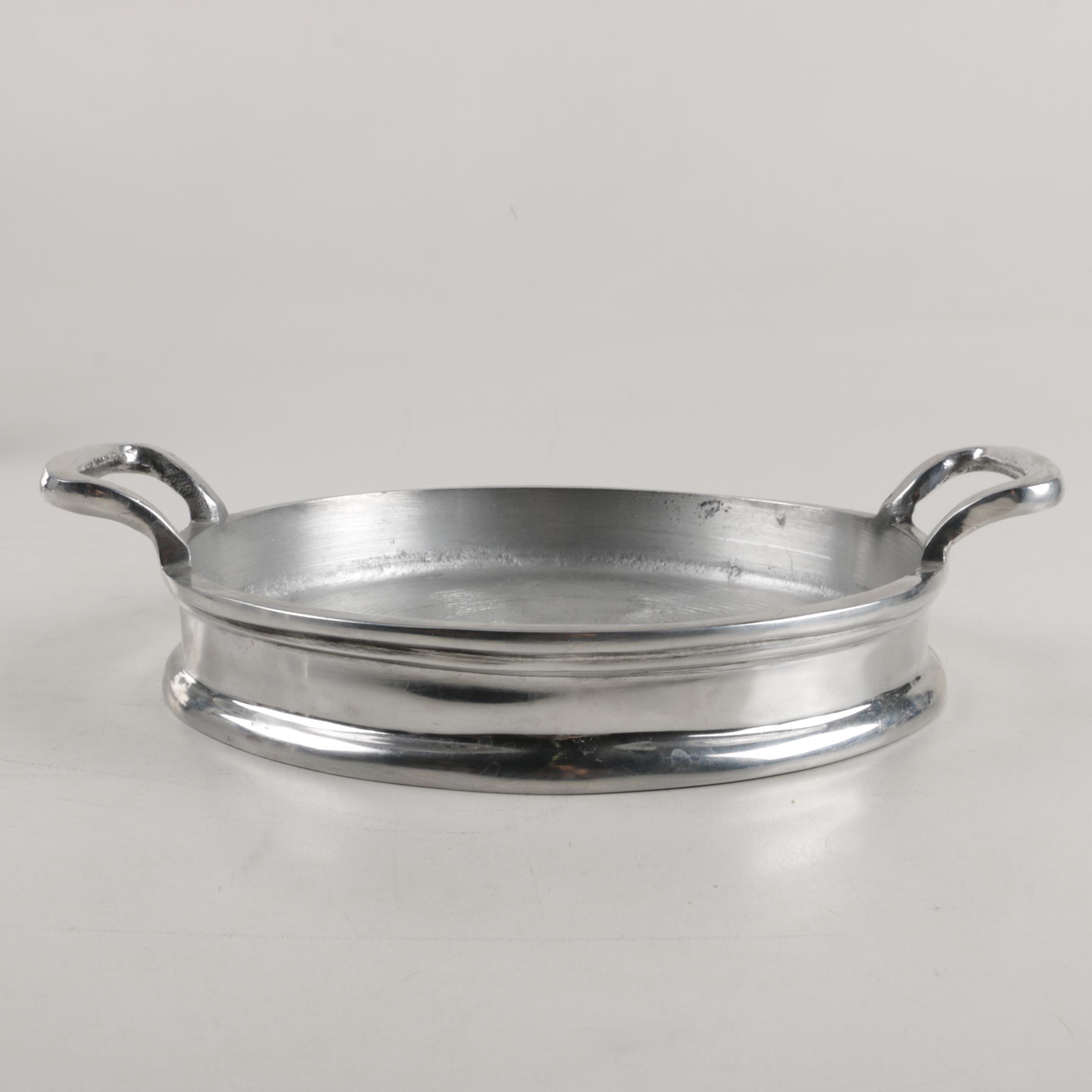 Assortment of Metal Tableware