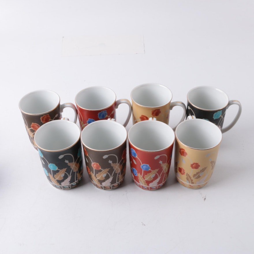 Takahashi San Francisco "Elan" Ceramic Coffee Mugs