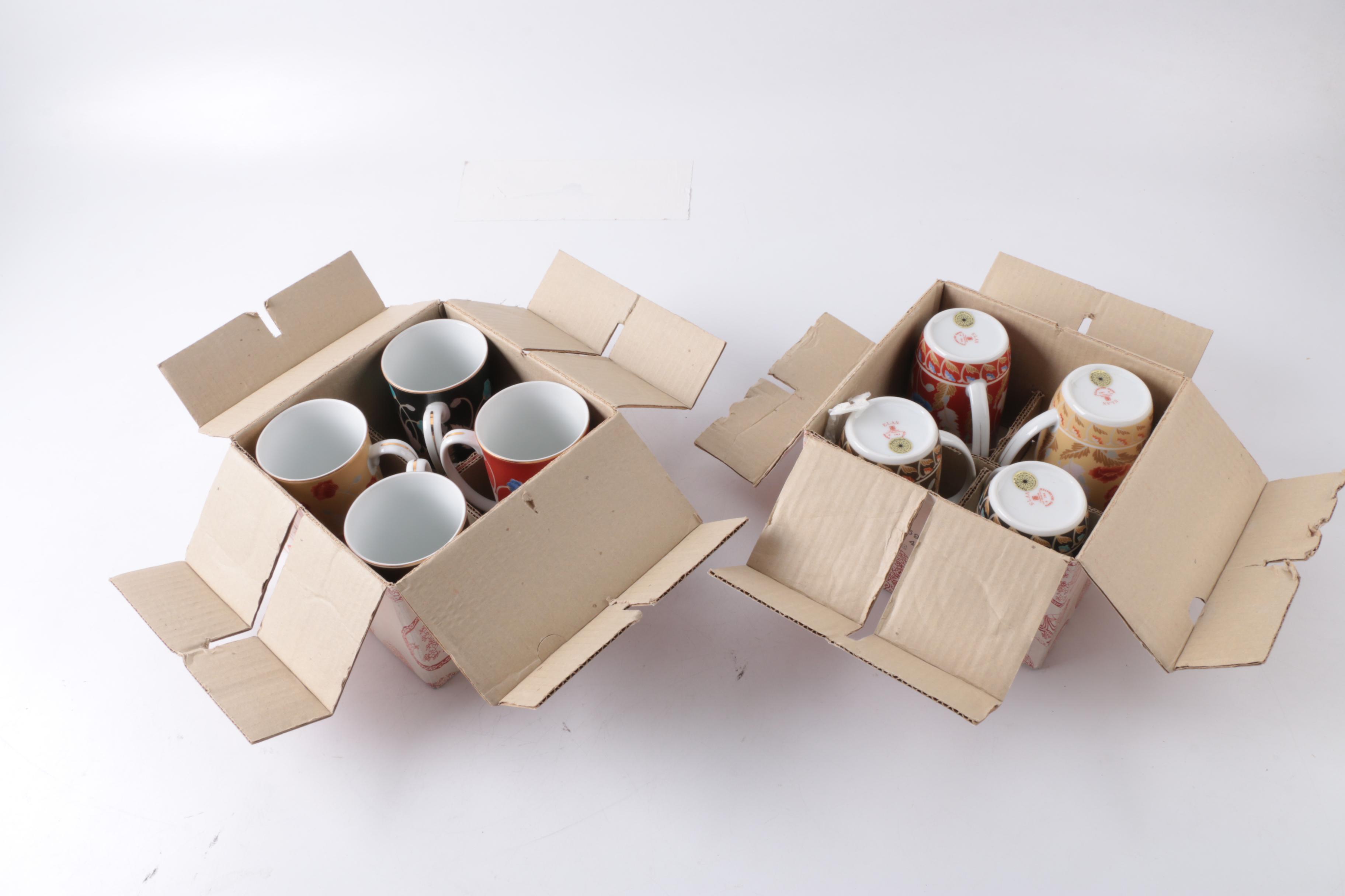 Takahashi San Francisco "Elan" Ceramic Coffee Mugs