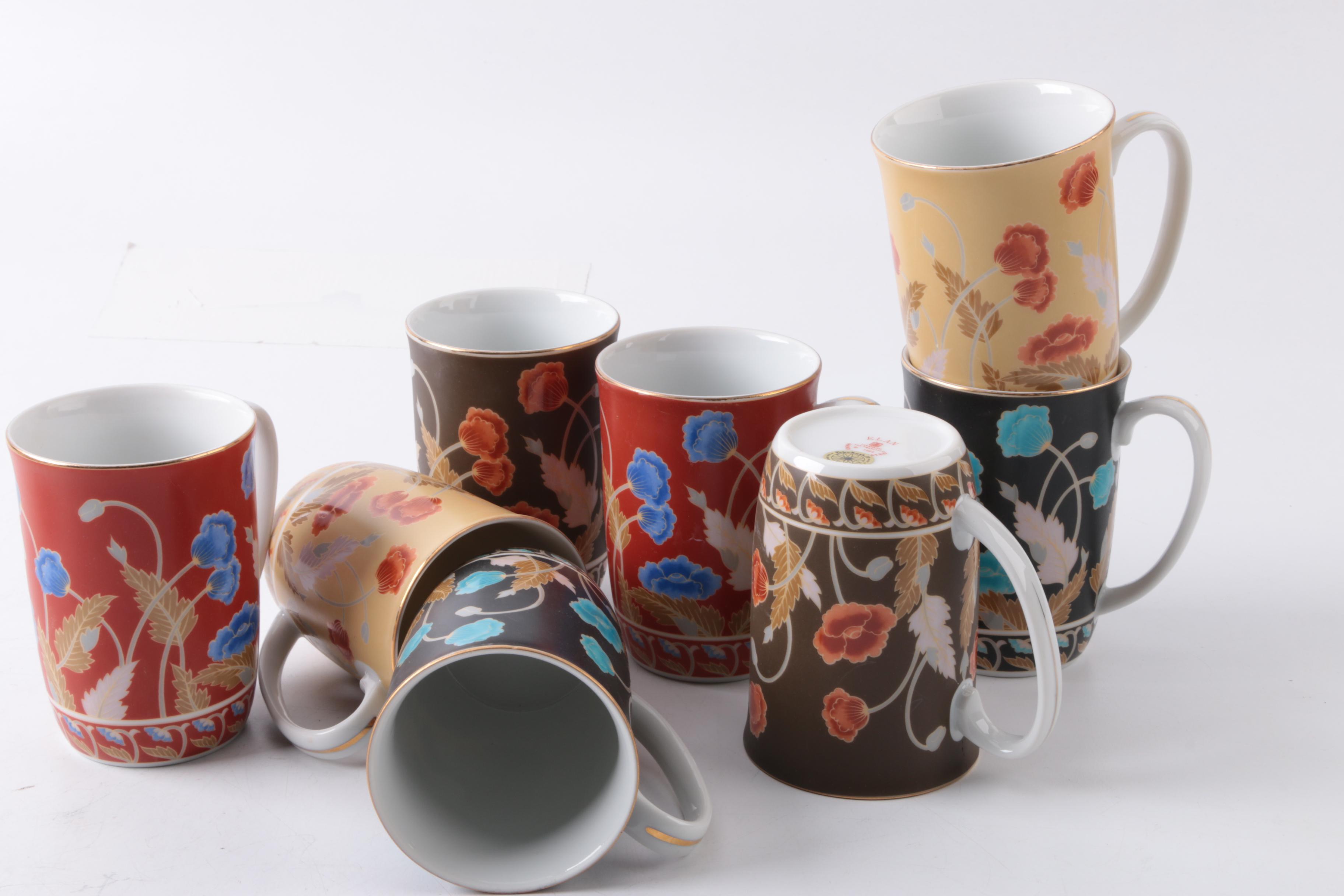 Takahashi San Francisco "Elan" Ceramic Coffee Mugs