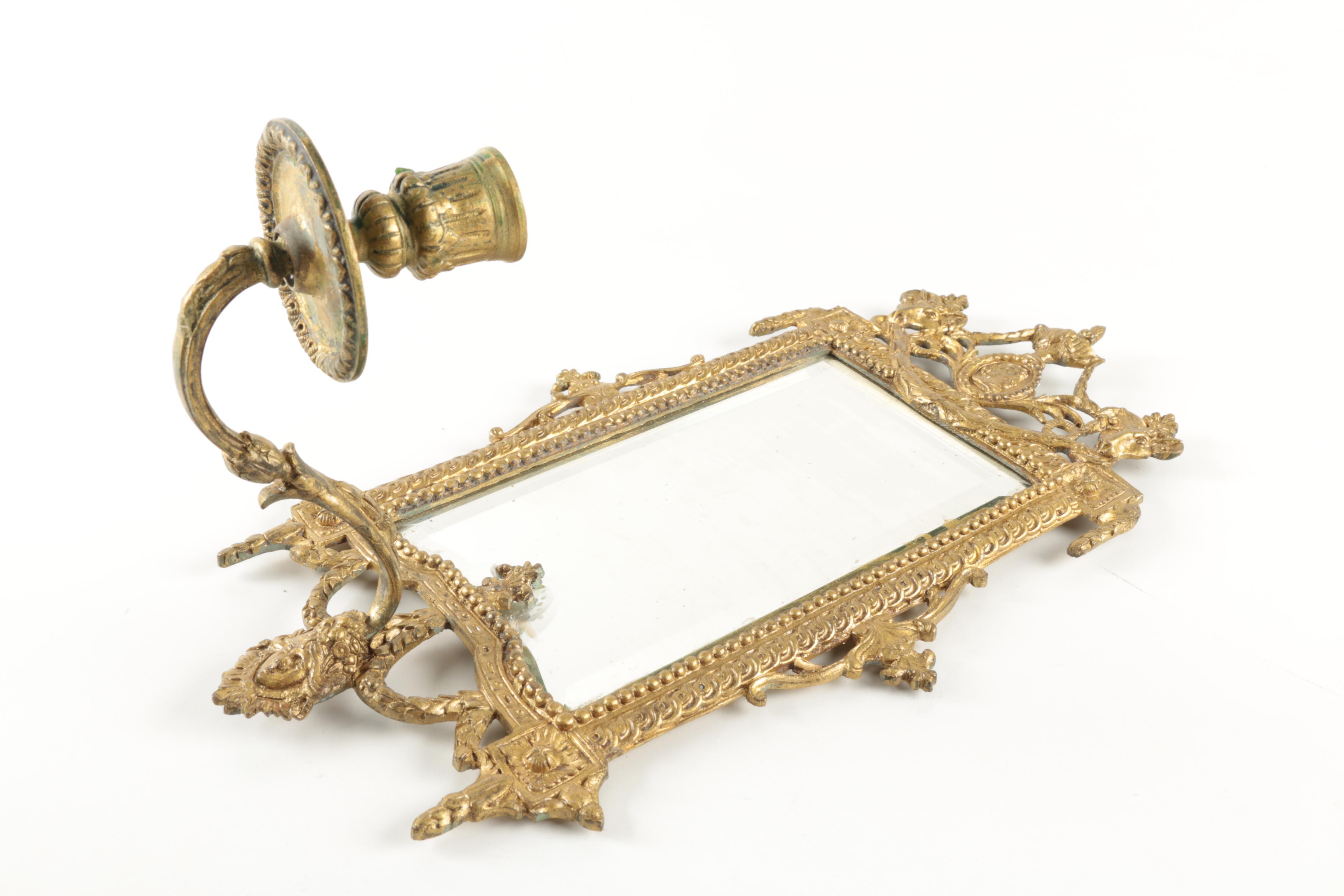 Wall Mirrors and Candle Sconces