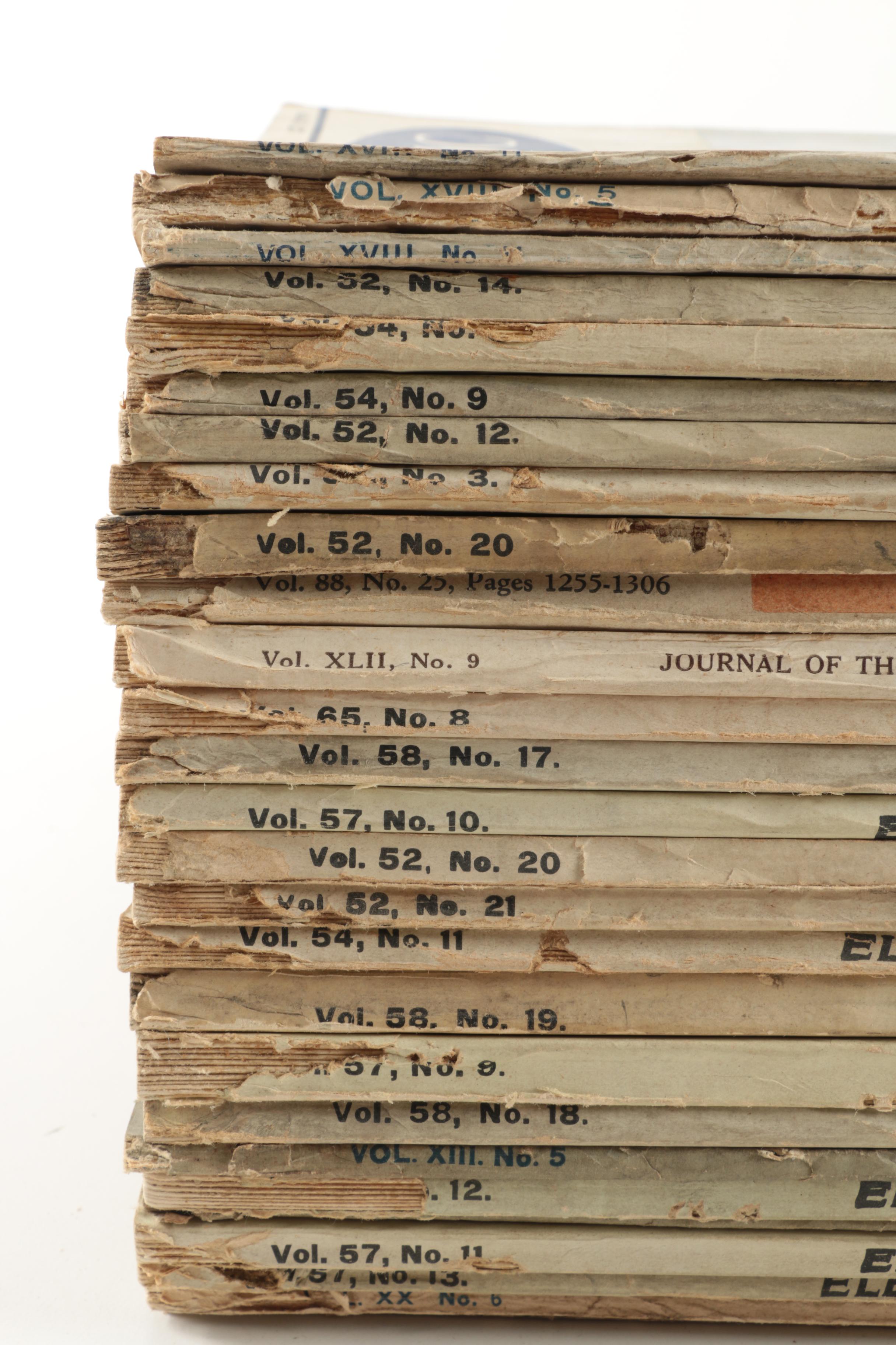 Early 20th-Century Electrician Magazines