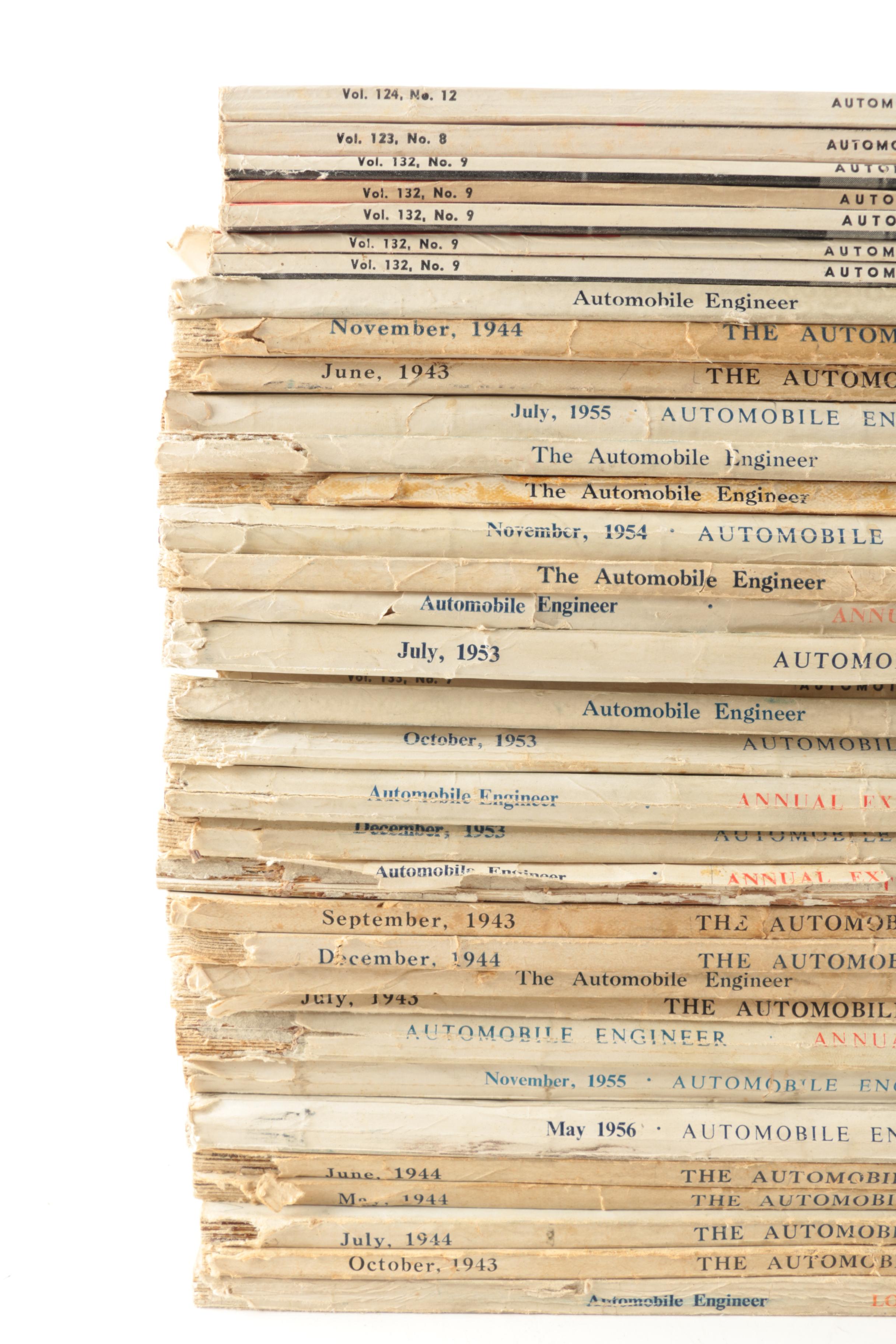 Vintage Automotive Engineering Magazines