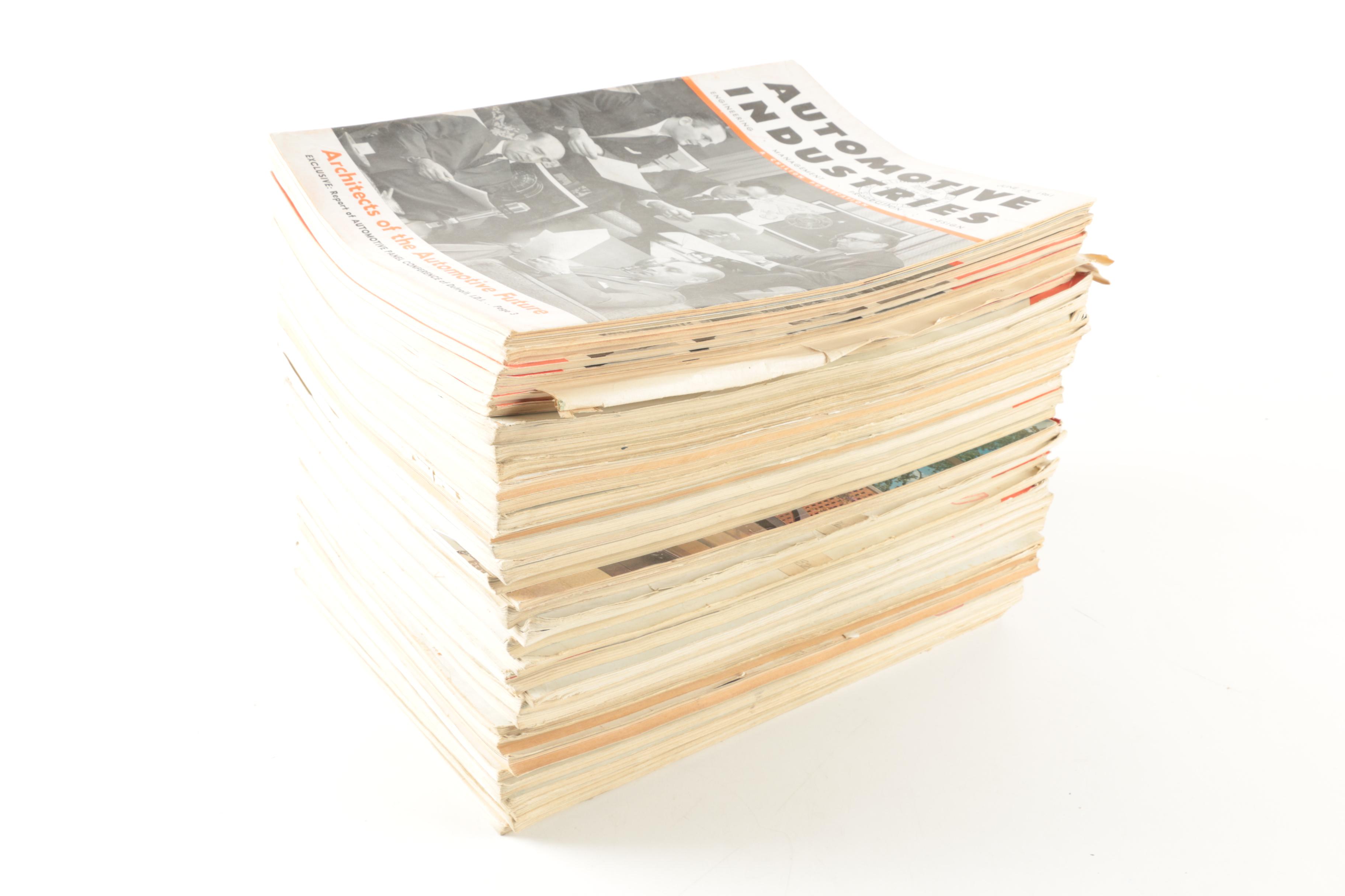 Vintage Automotive Engineering Magazines