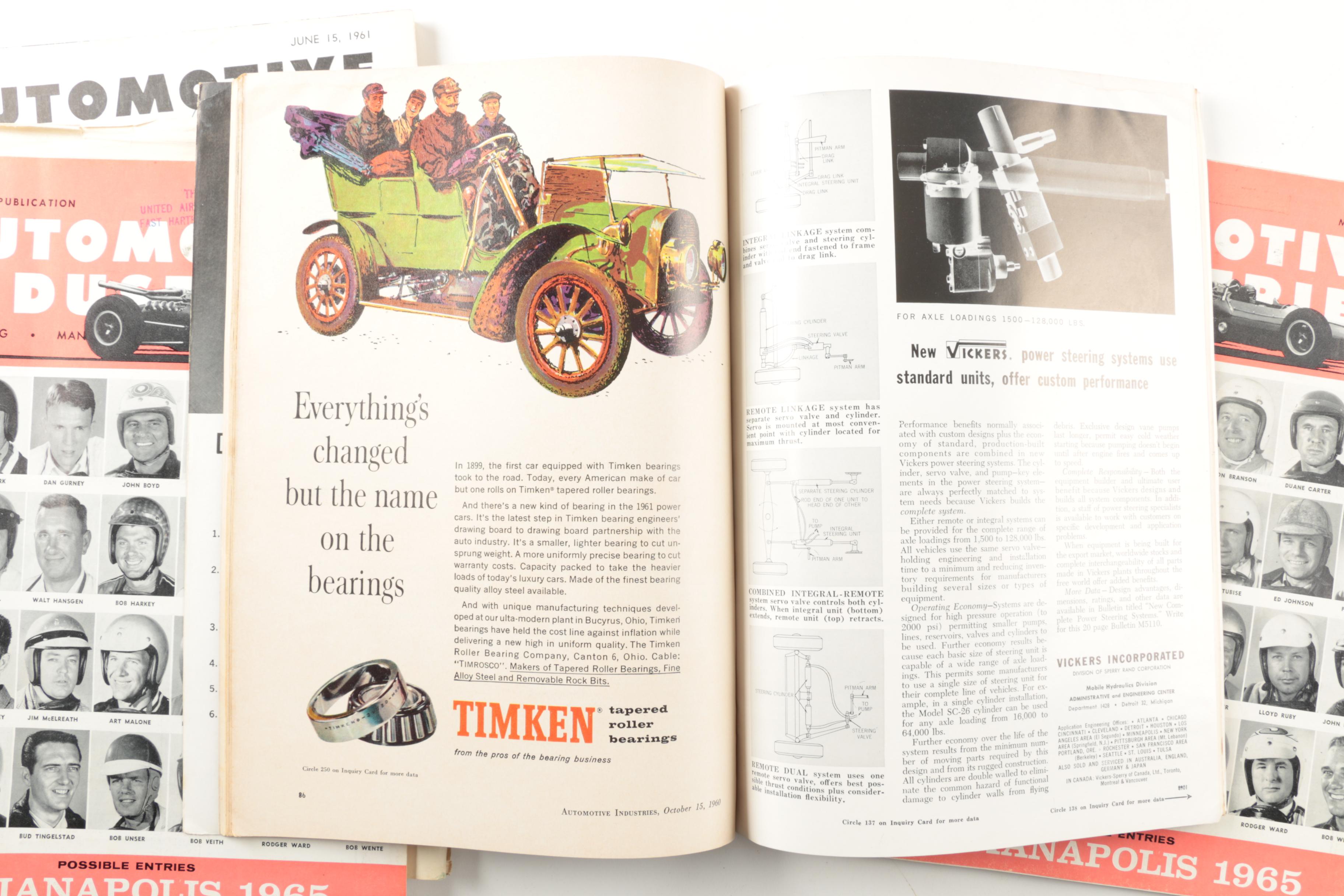 Vintage Automotive Engineering Magazines