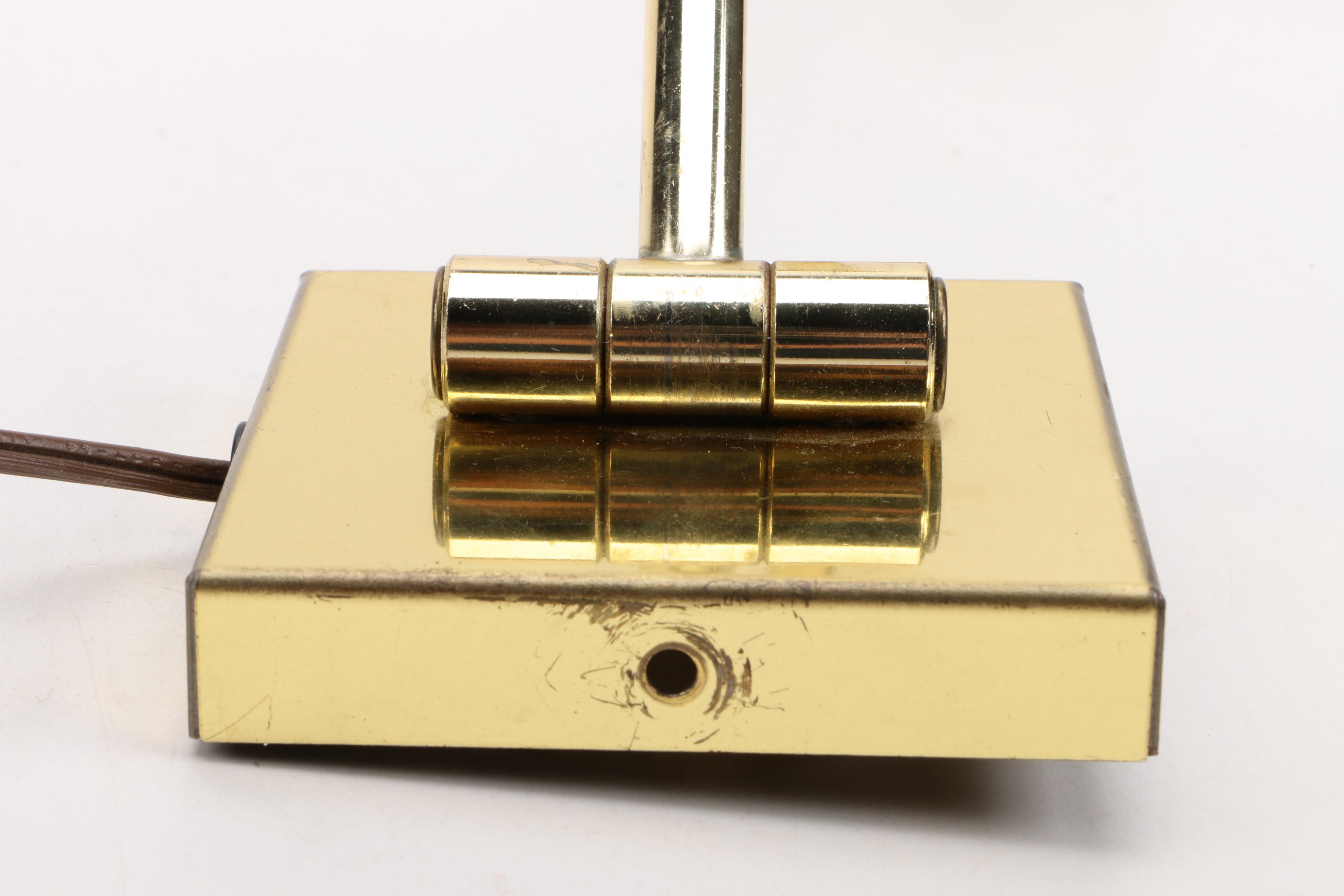 Vintage Brass Adjustable Desk lamp