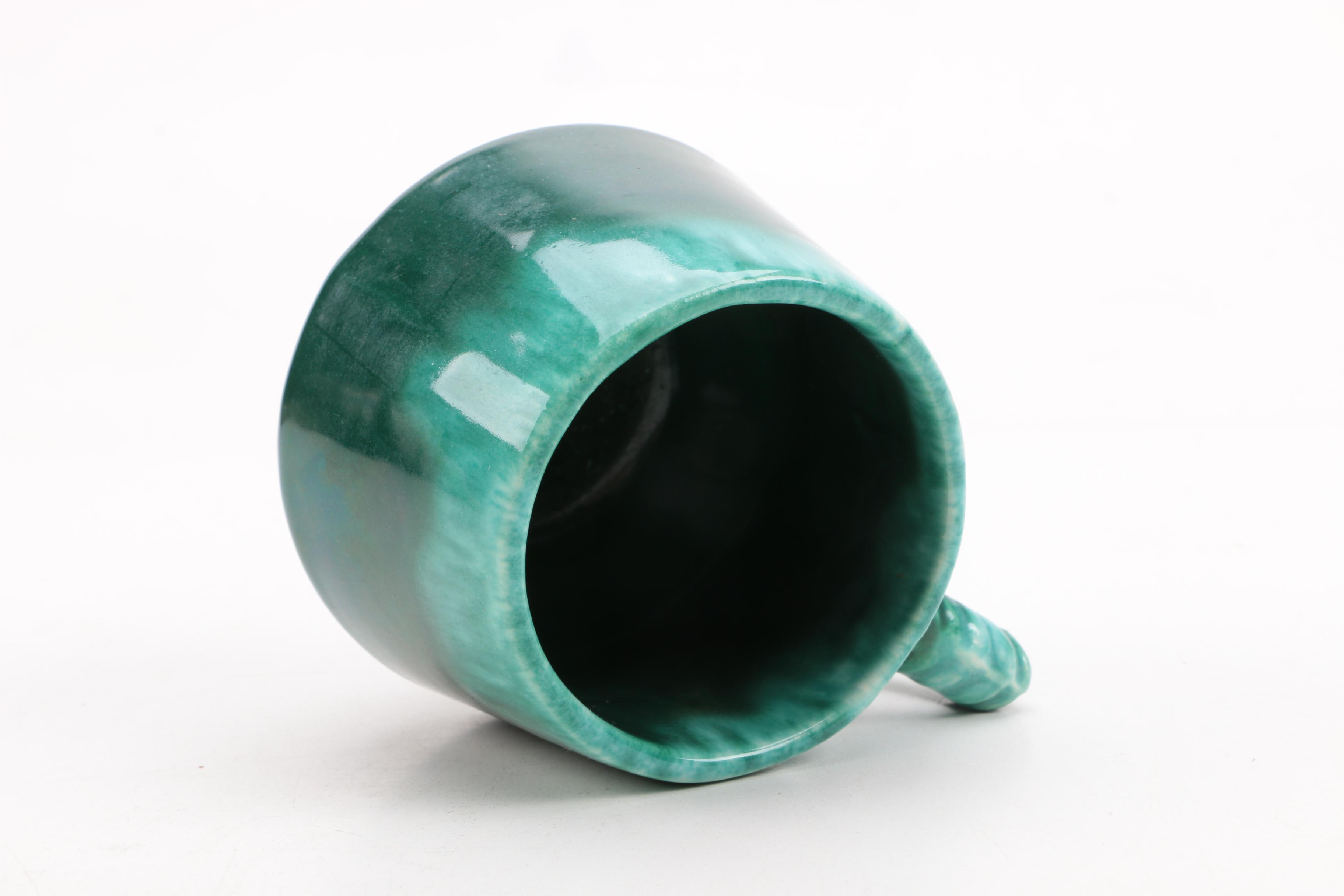 Ceramic Mugs with Glass Bowl