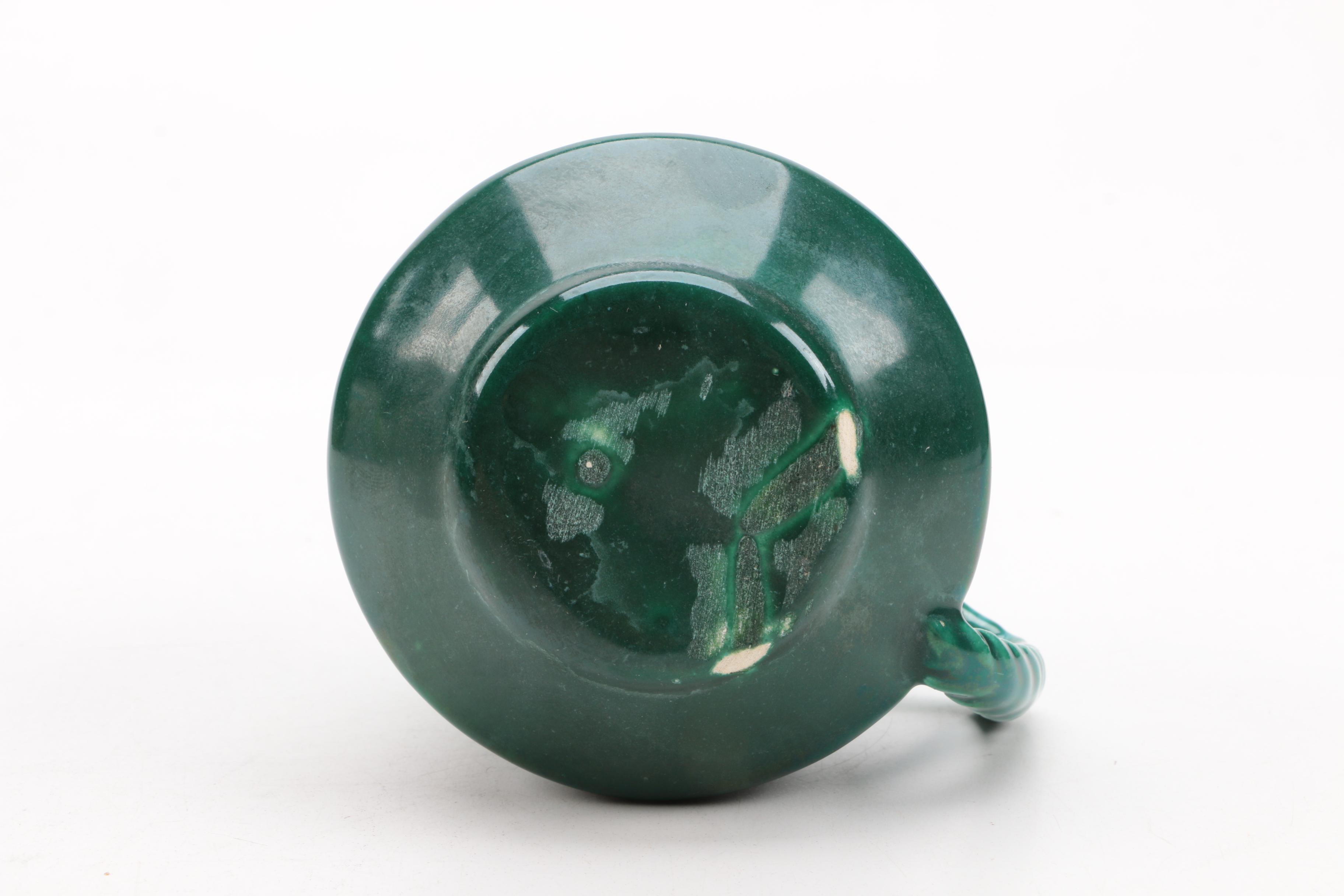 Ceramic Mugs with Glass Bowl