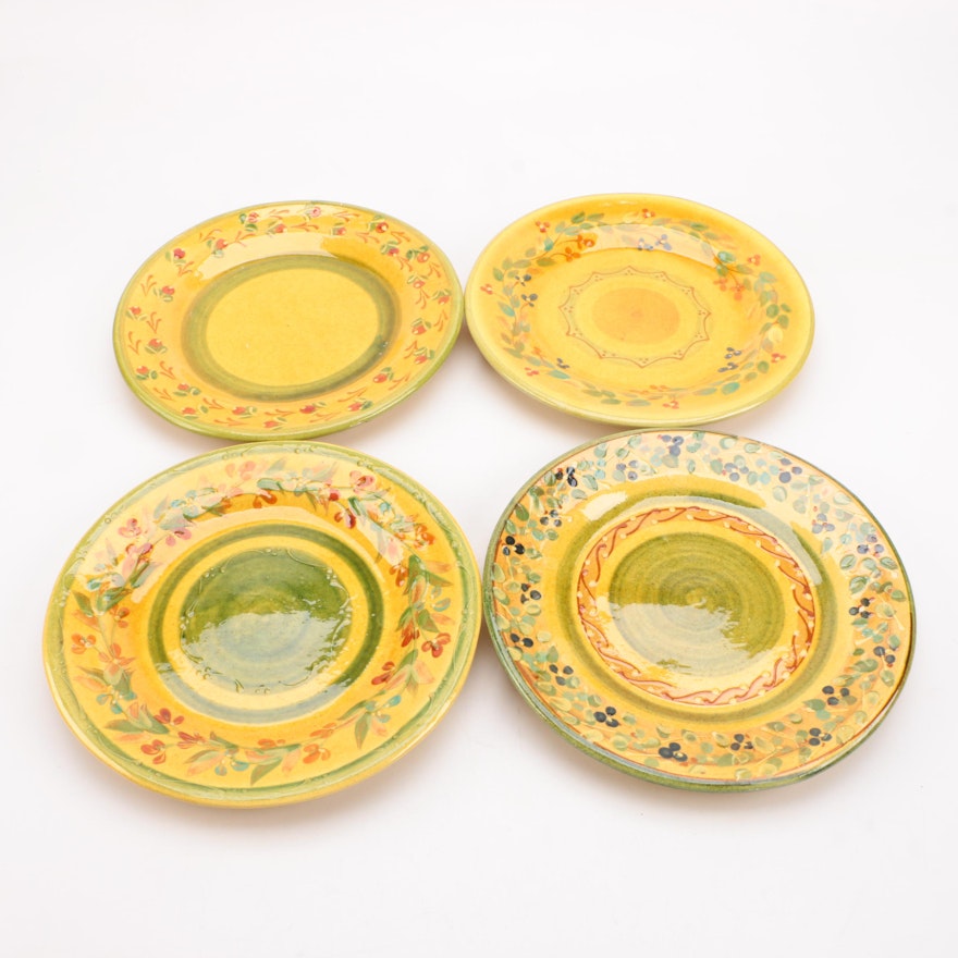 Bright Stoneware Plates