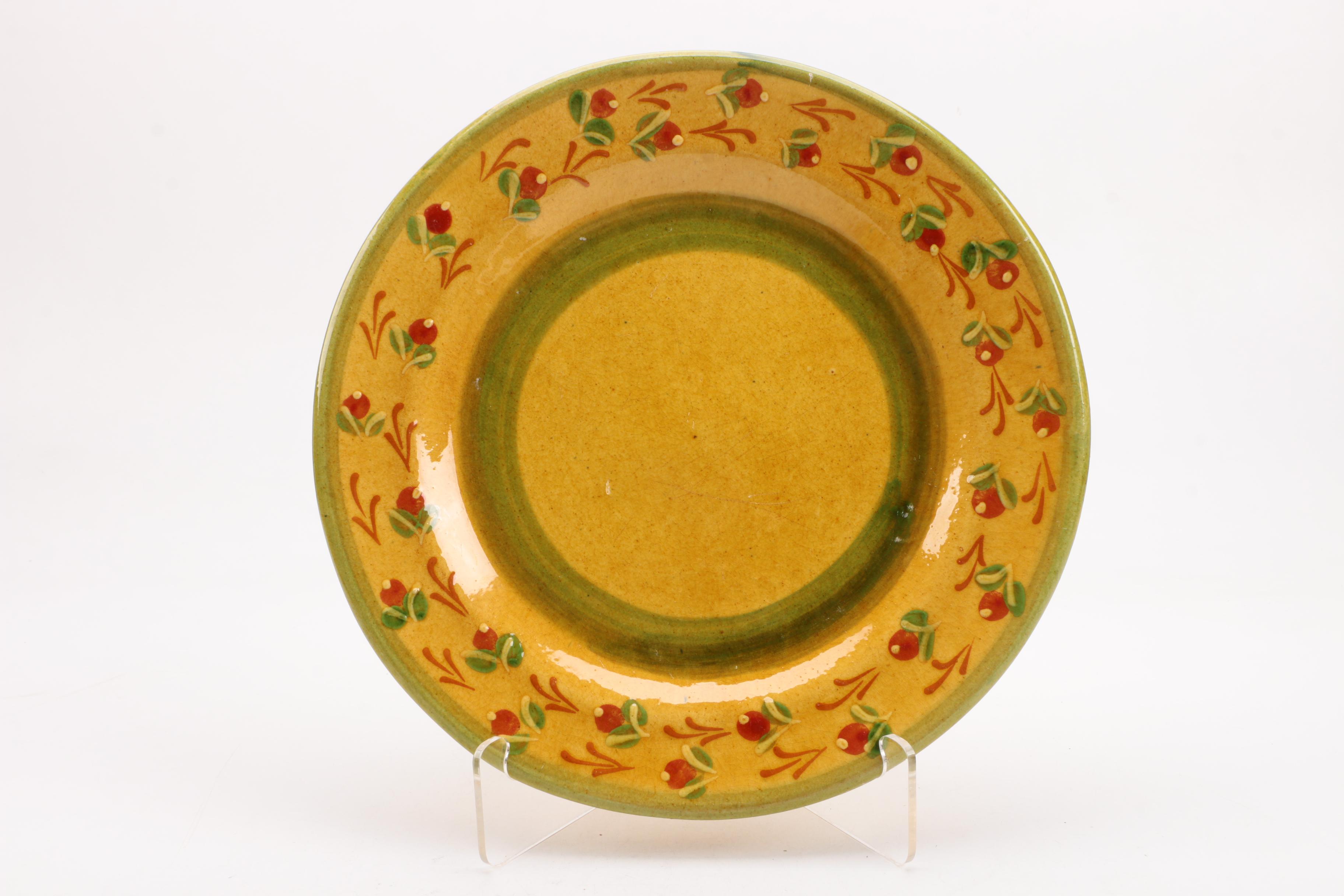 Bright Stoneware Plates