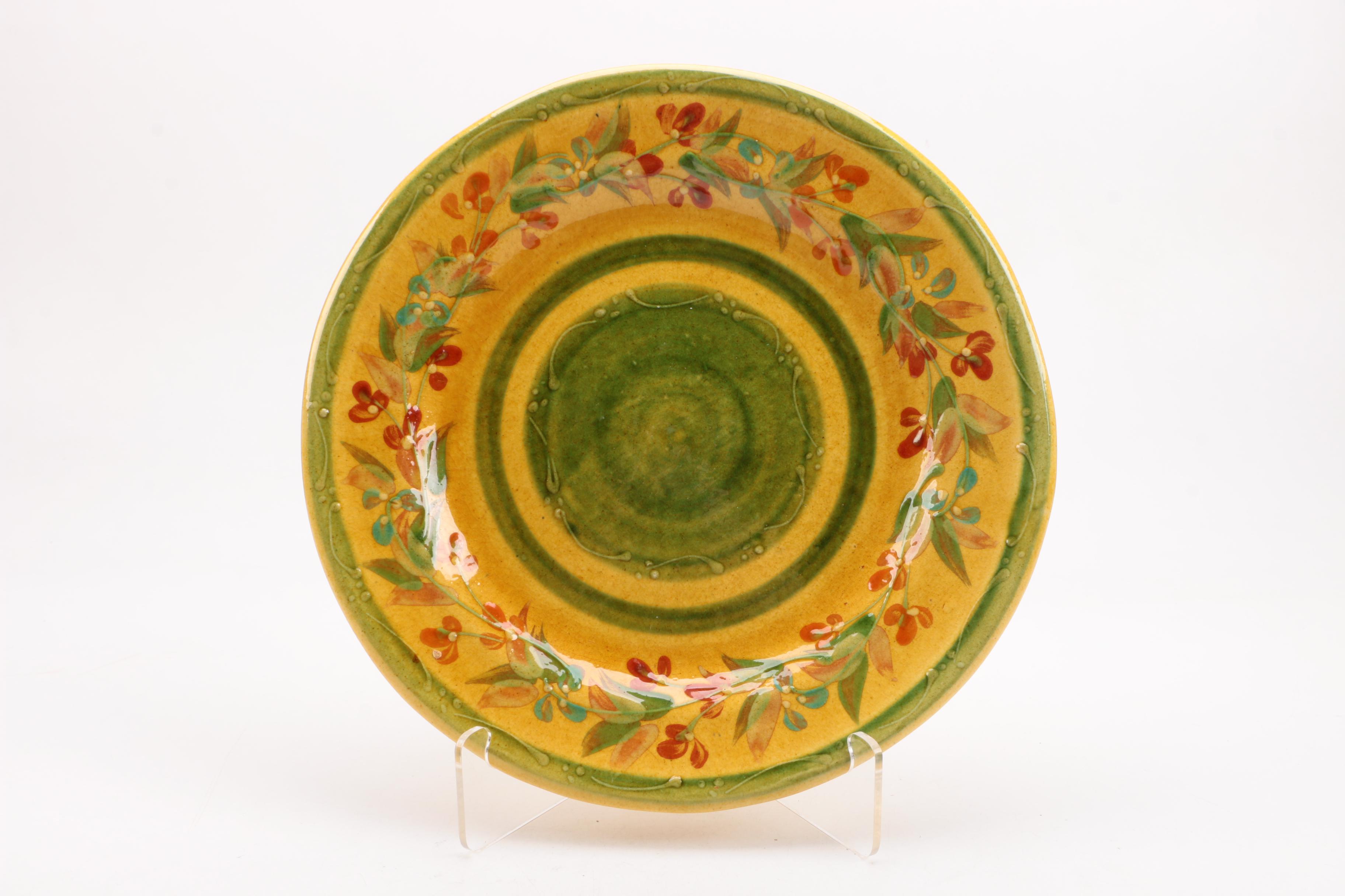Bright Stoneware Plates