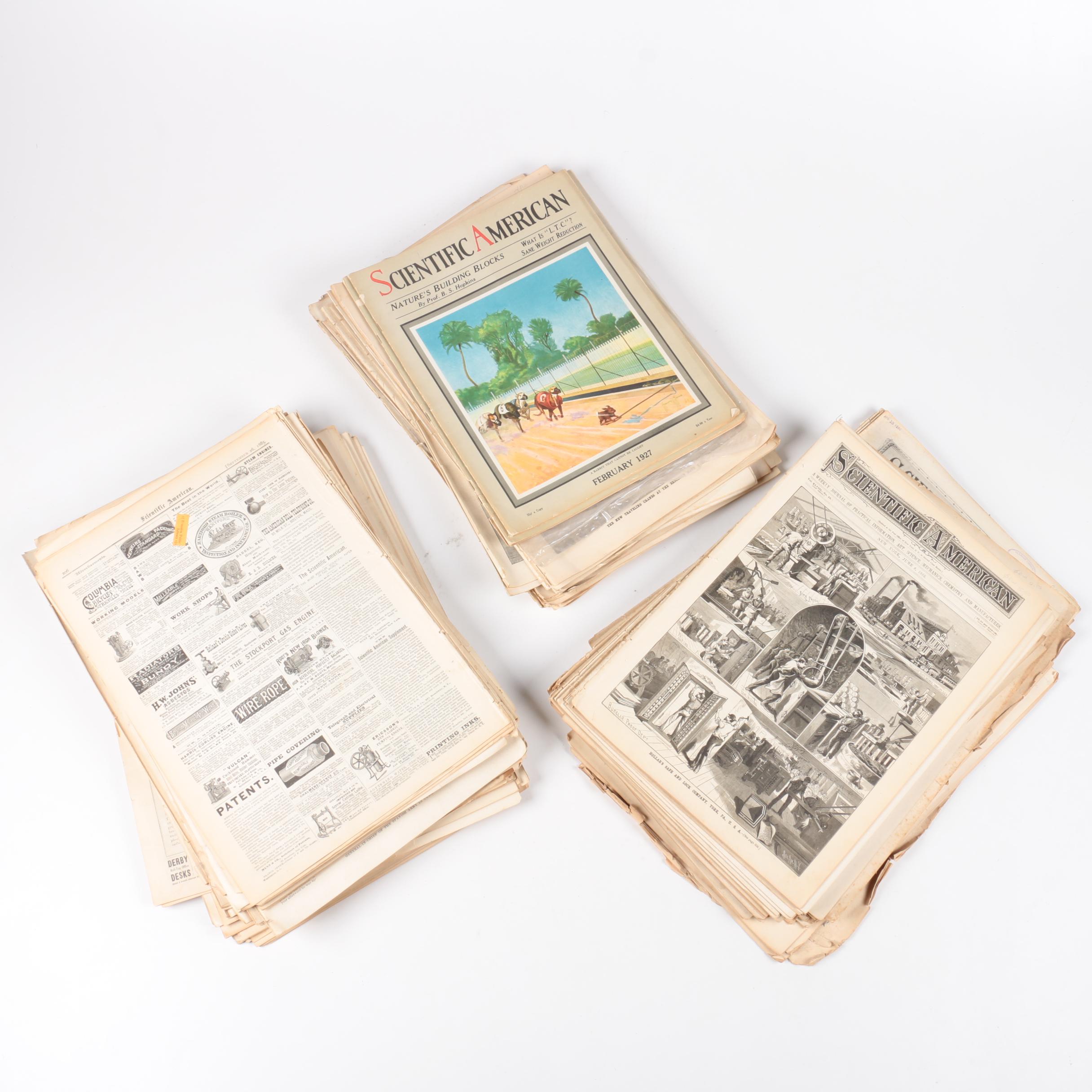 Collection of "Scientific American" Magazine