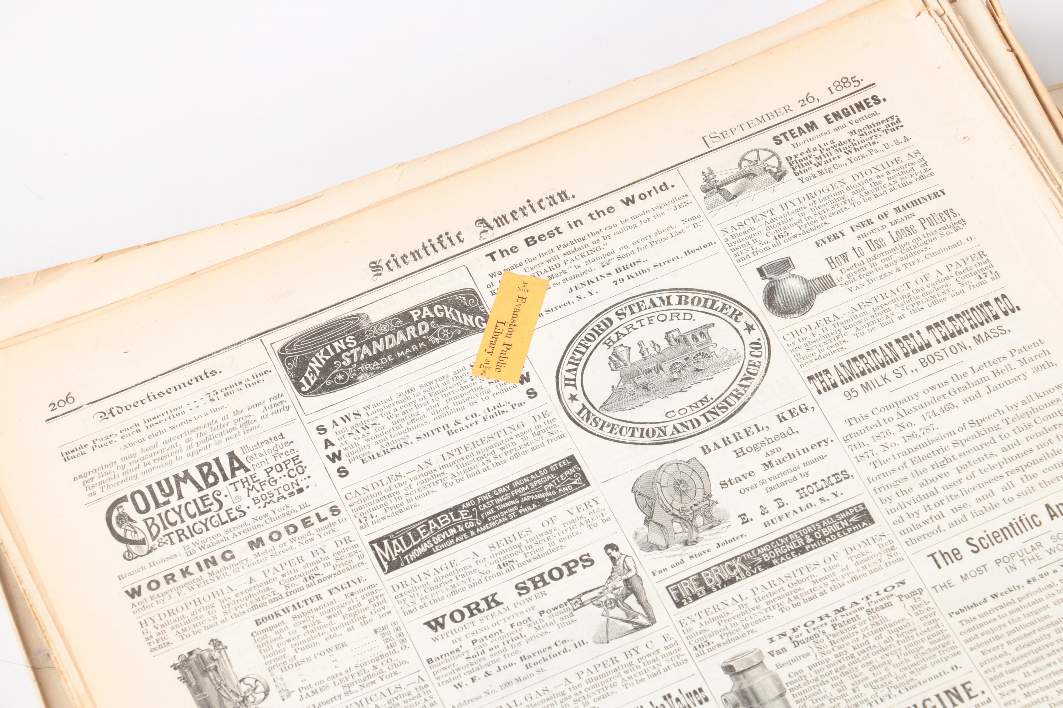 Collection of "Scientific American" Magazine