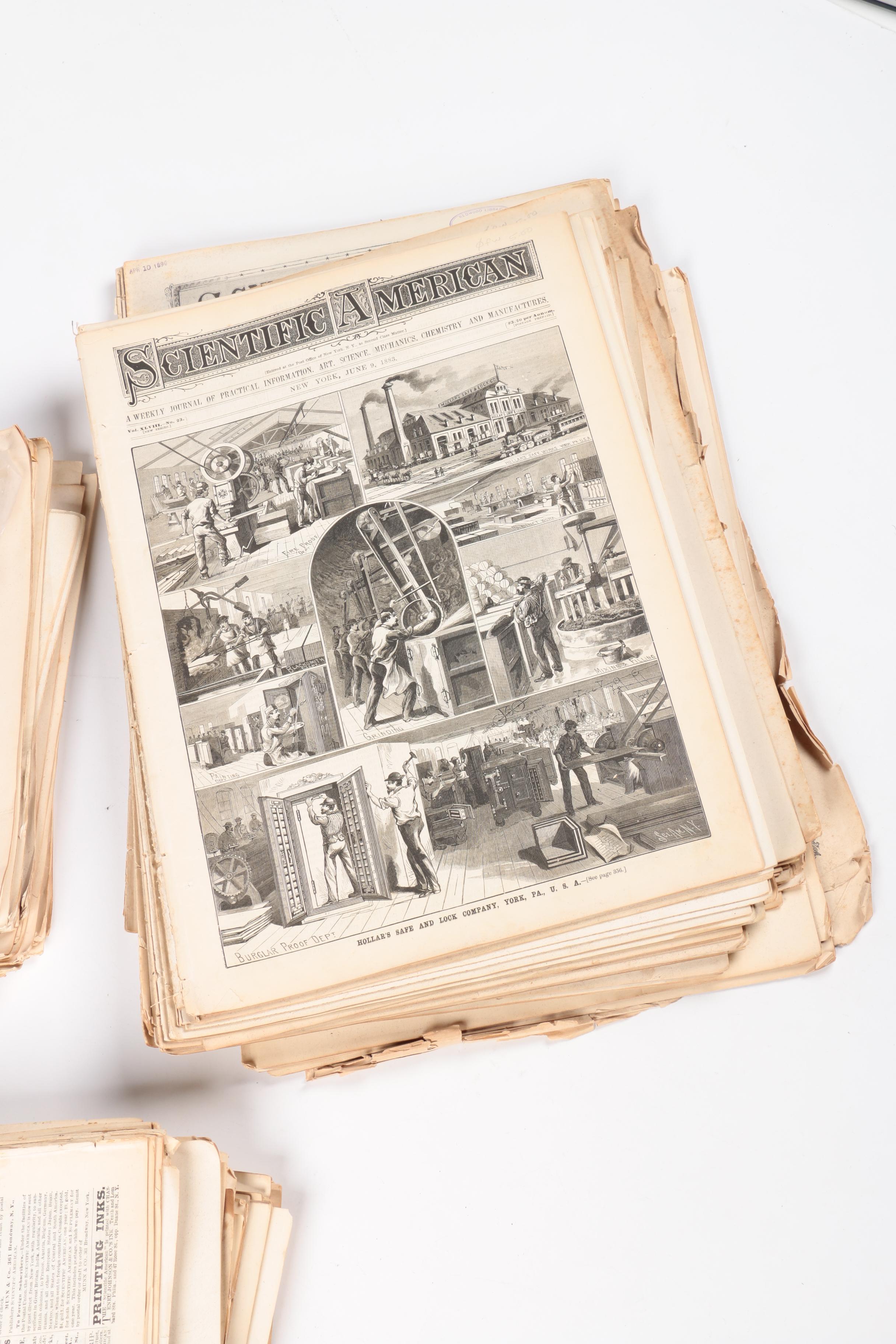 Collection of "Scientific American" Magazine