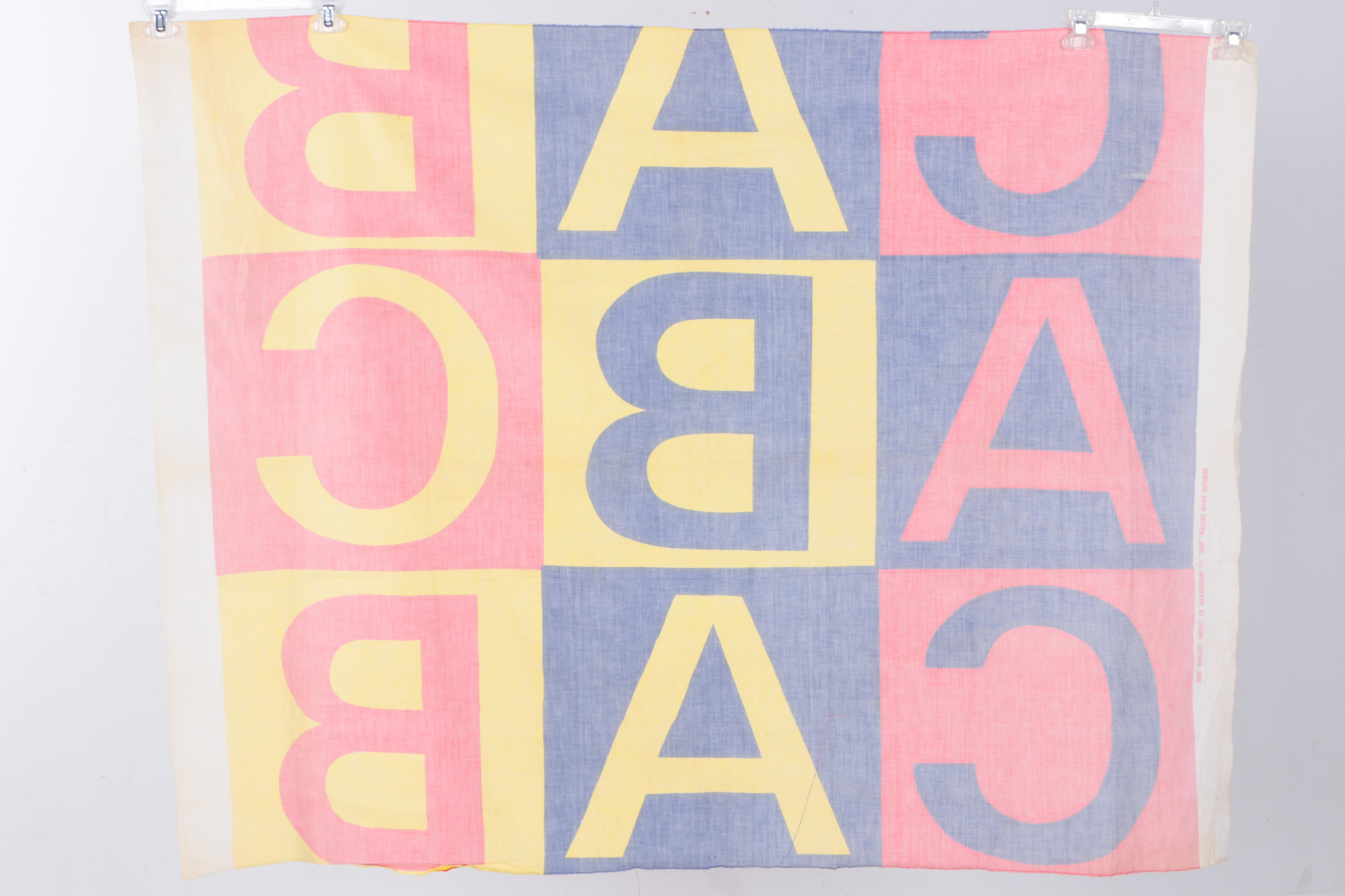 Marimekko ABC Fabric Remnant