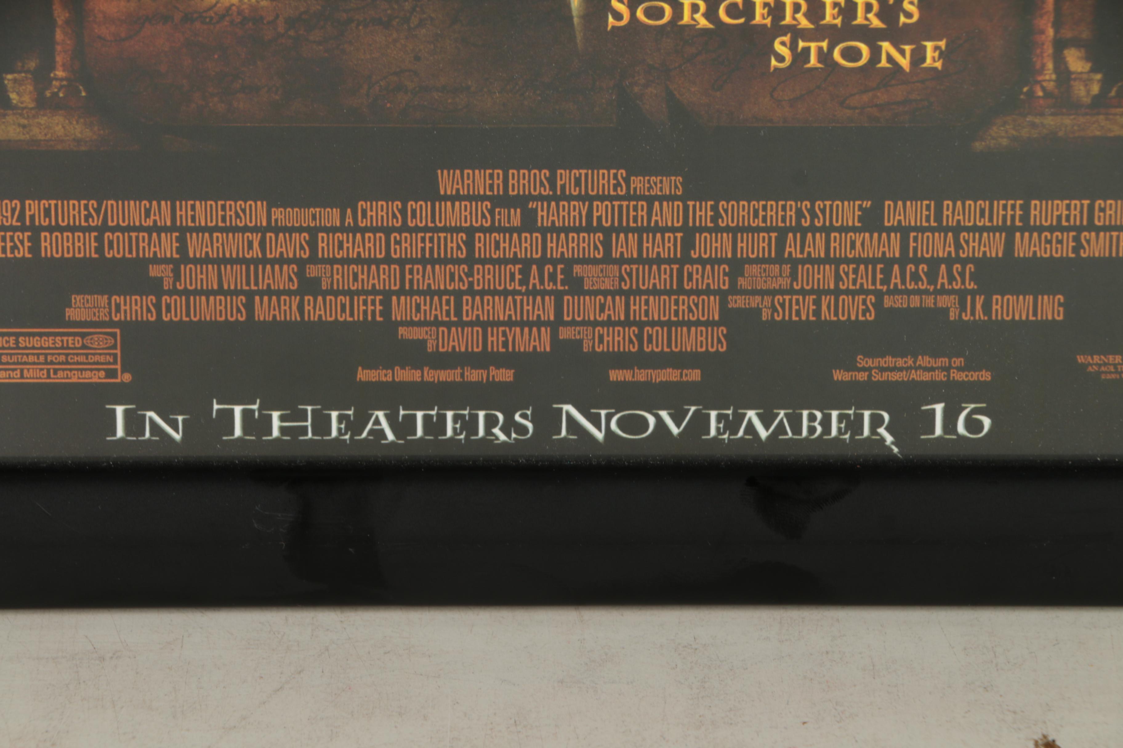 Offset Lithograph Poster for "Harry Potter and the Sorcerer's Stone"