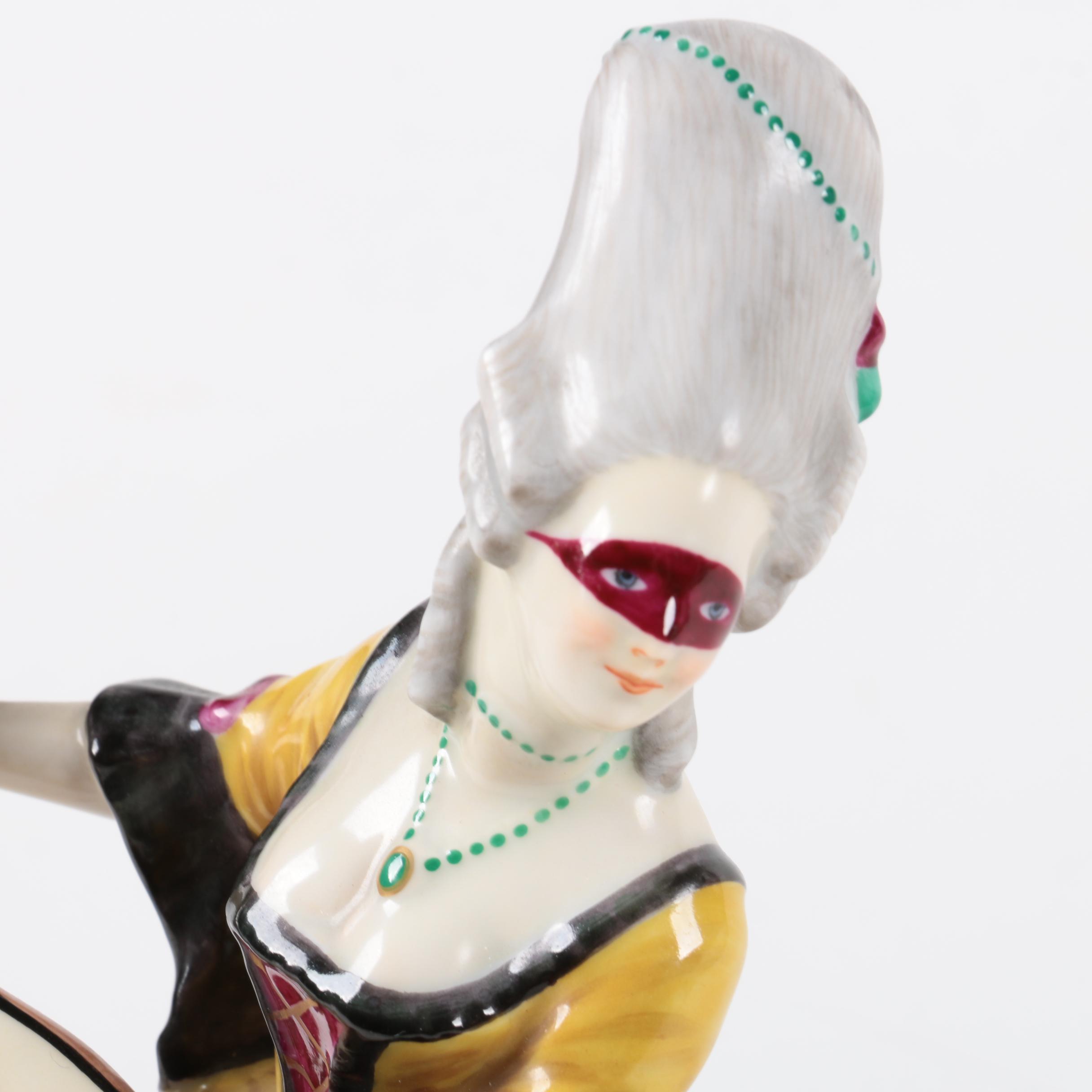 Rosenthal Figurine of 18th Century Female Musician