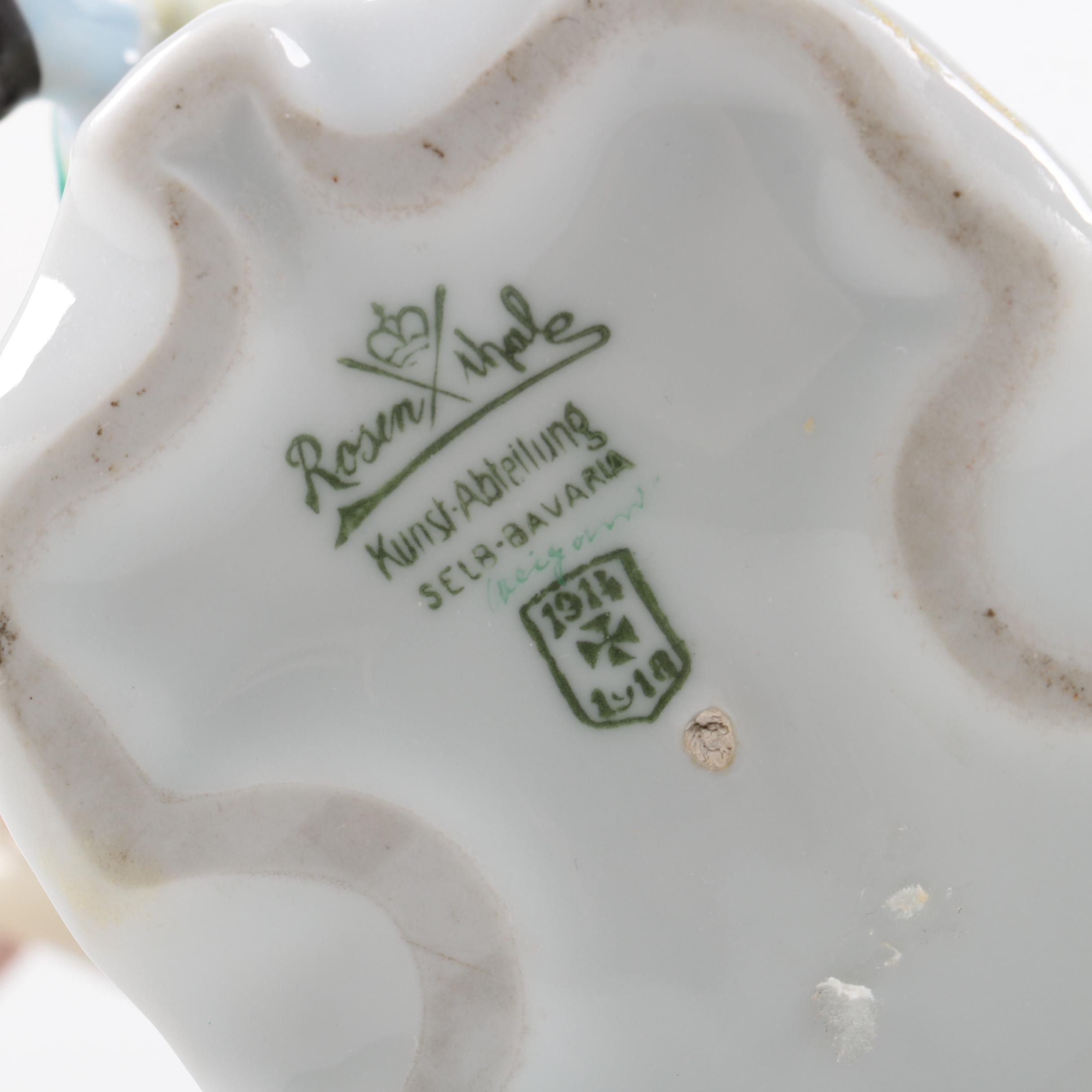 Rosenthal Figurine of 18th Century Female Musician