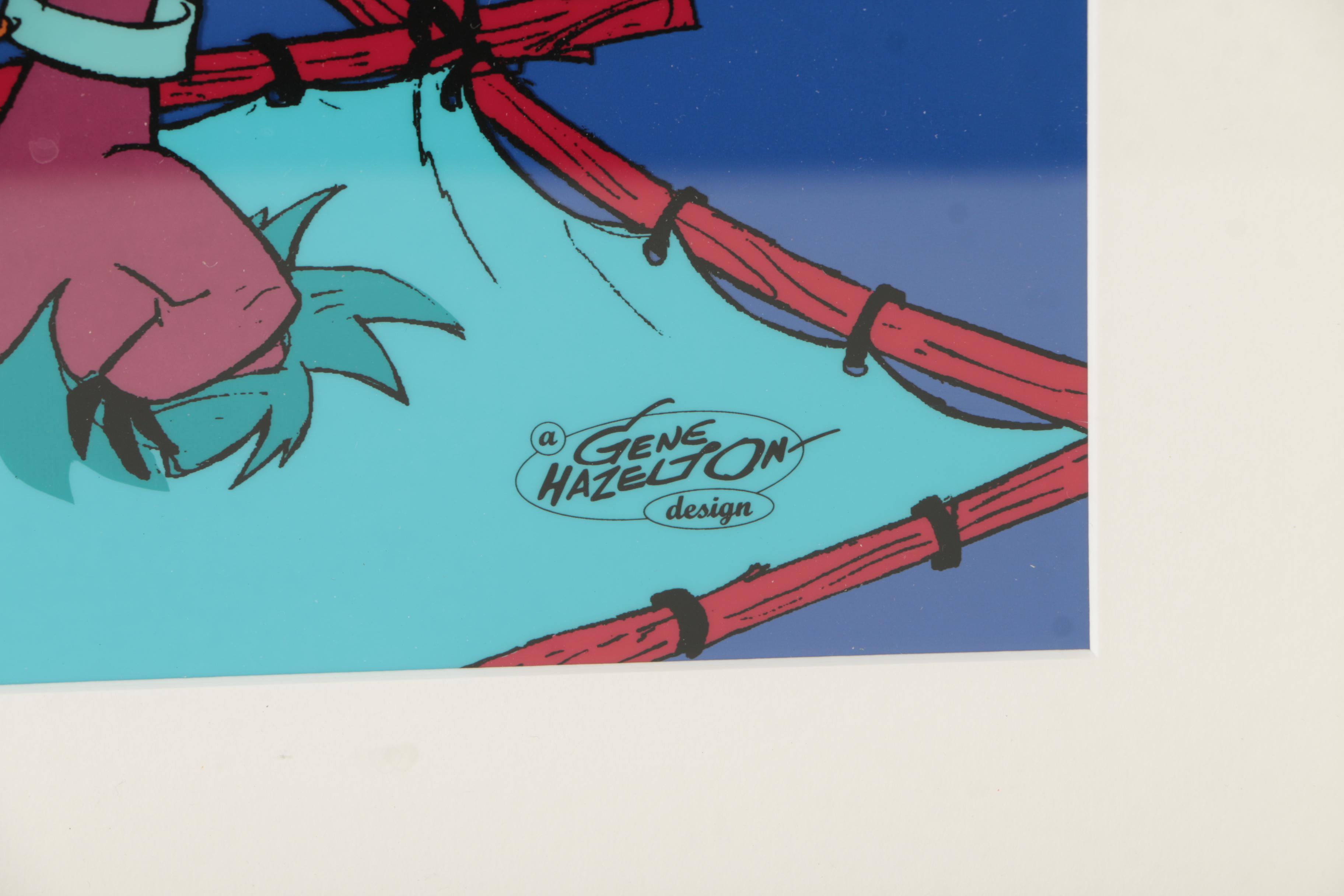 Gene Hazelton Limited Edition Sericel "A Dabba Doo Time"