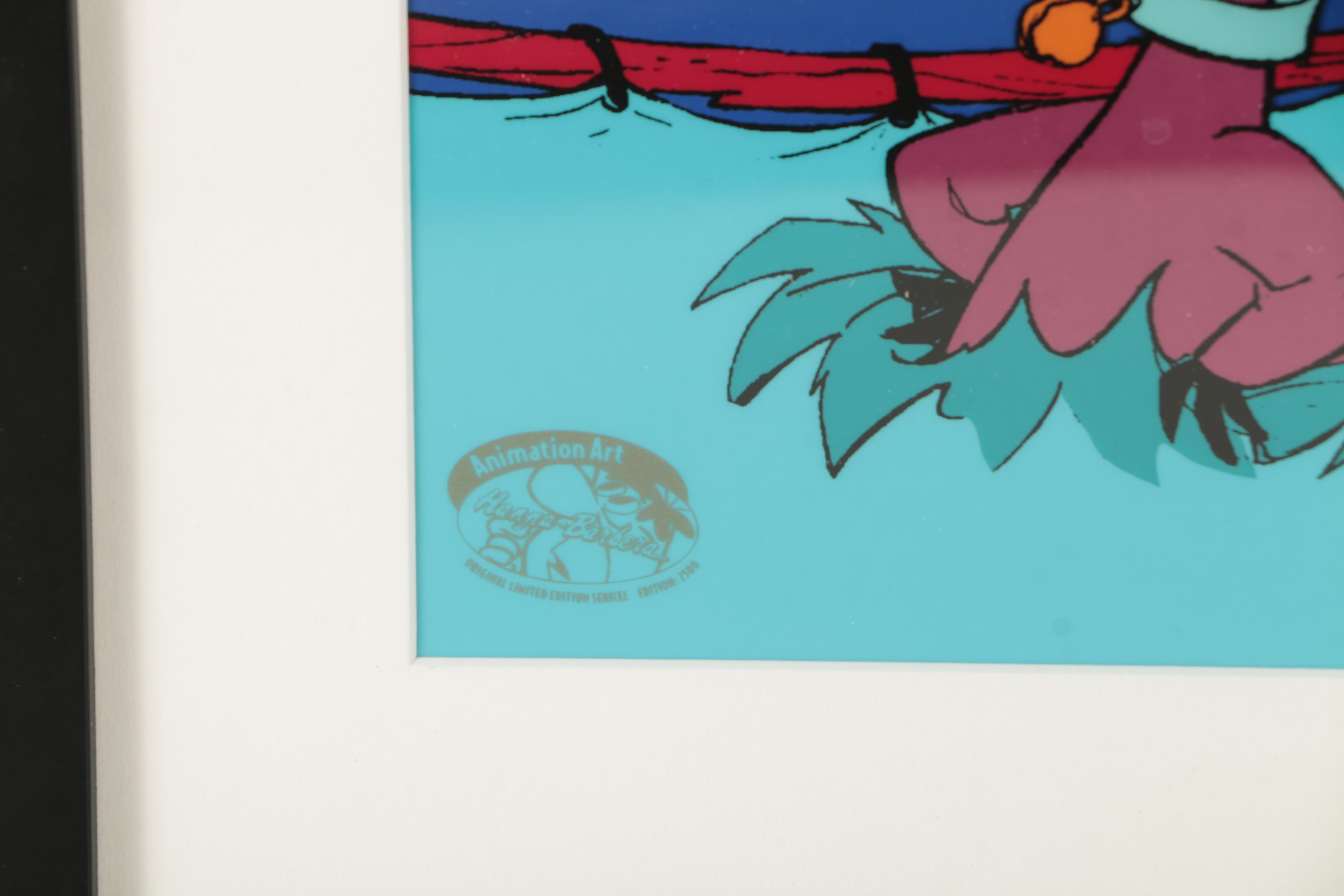 Gene Hazelton Limited Edition Sericel "A Dabba Doo Time"