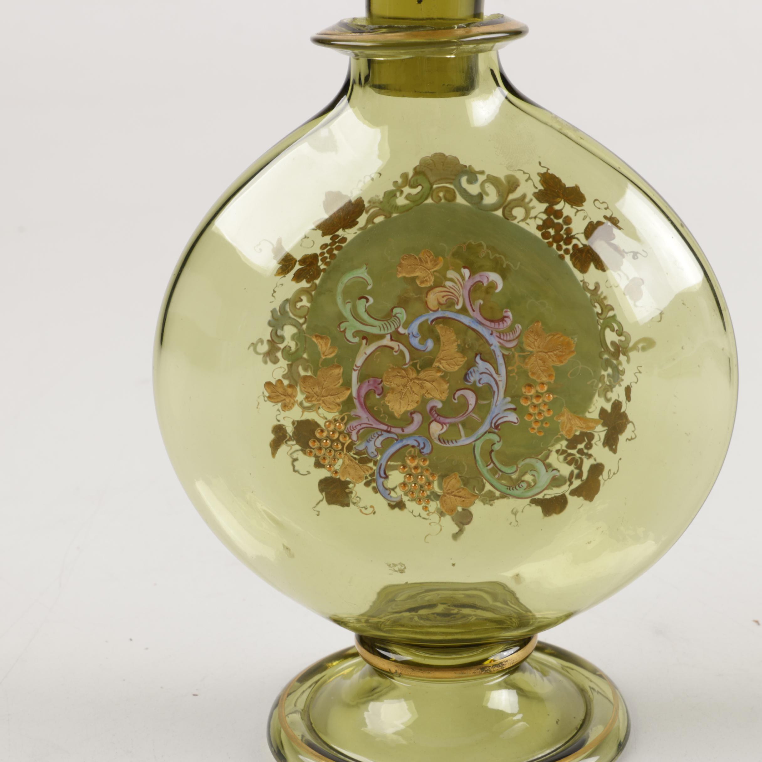 Victorian Style Glass Perfume Bottle