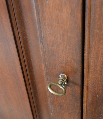 Arhaus Tuscany Buffet and Illuminated Hutch