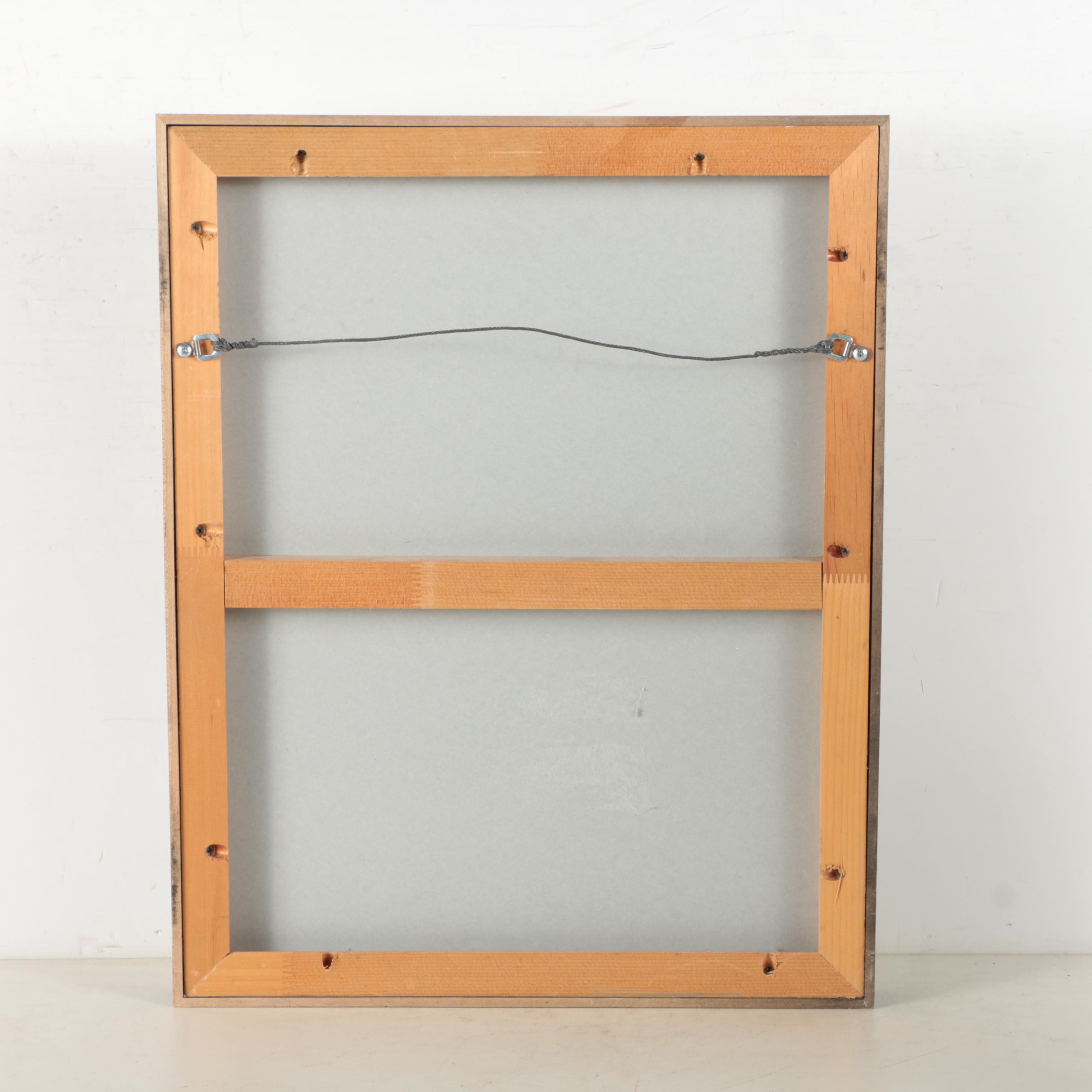 Pastel Drawing on Paper of Woman