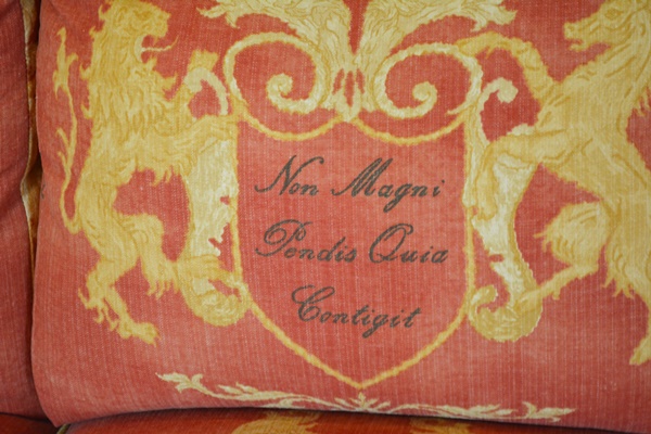 Taylor King Custom Upholstered Three Seat Sofa