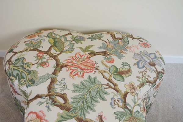 Stanford Furniture Botanical Upholstered Trefoil Ottoman