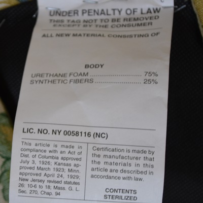 Stanford Furniture Botanical Upholstered Trefoil Ottoman