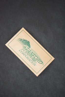 Stanford Furniture Botanical Upholstered Trefoil Ottoman