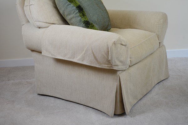 Stanford Furniture Beige Upholstered Arm Chair