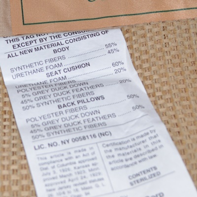 Stanford Furniture Beige Upholstered Arm Chair