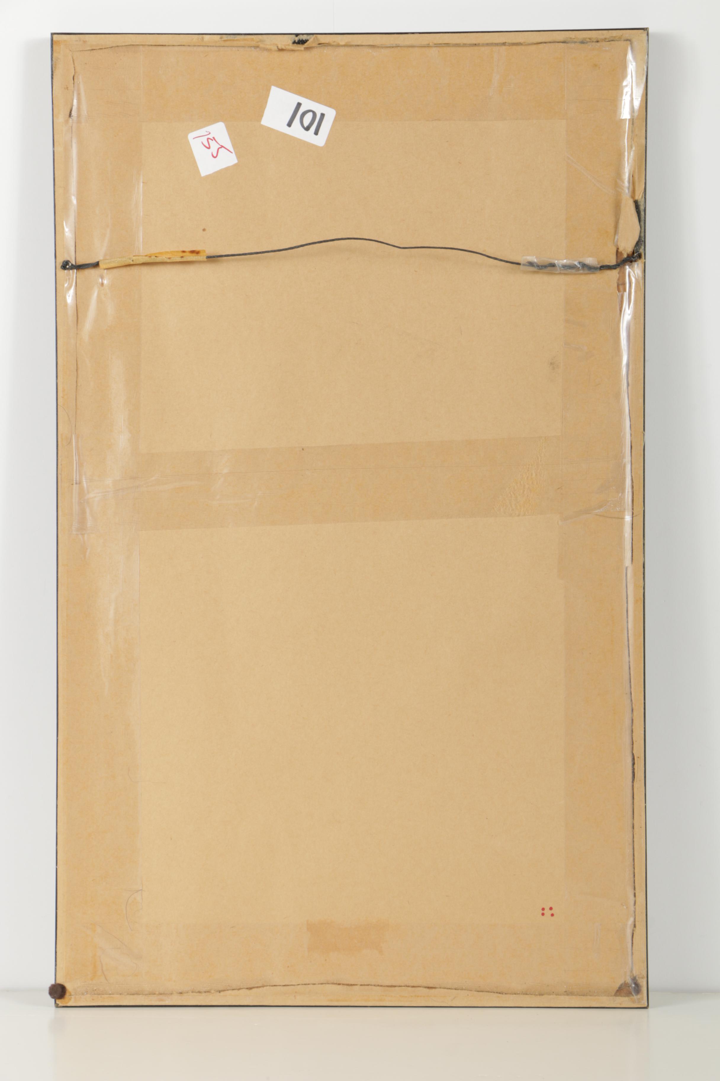 Chinese Offset Lithographs on Paper Featuring "Ching-Wen Tearing Fans"