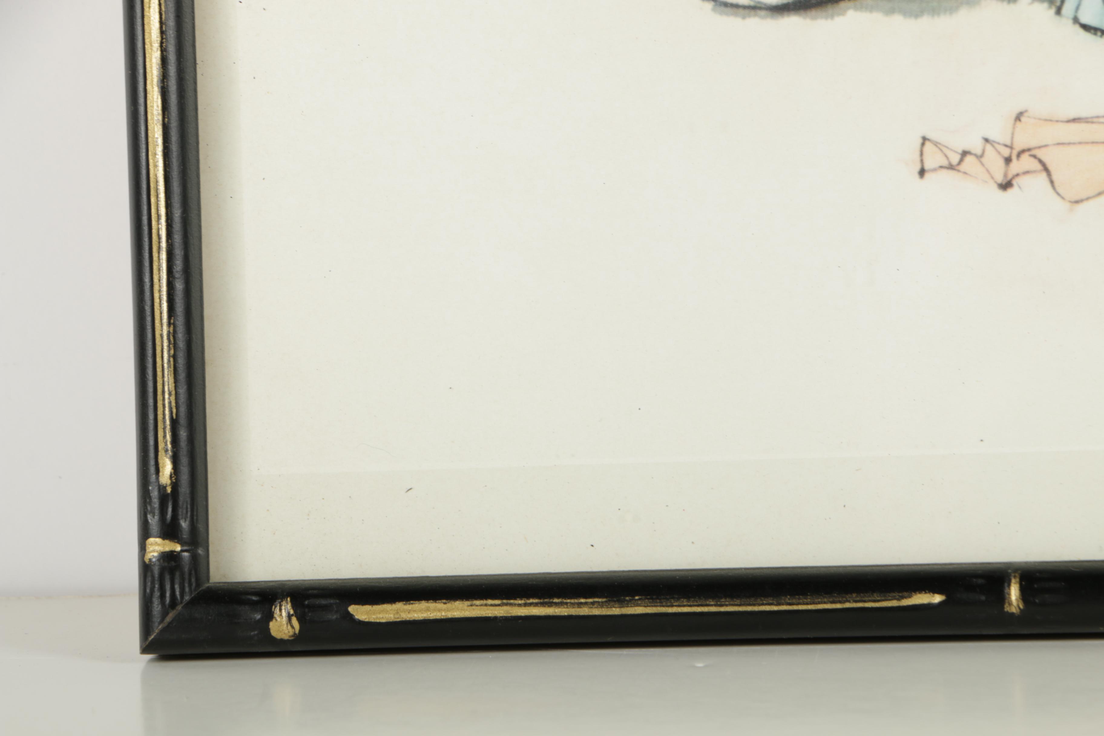 Chinese Offset Lithographs on Paper Featuring "Ching-Wen Tearing Fans"