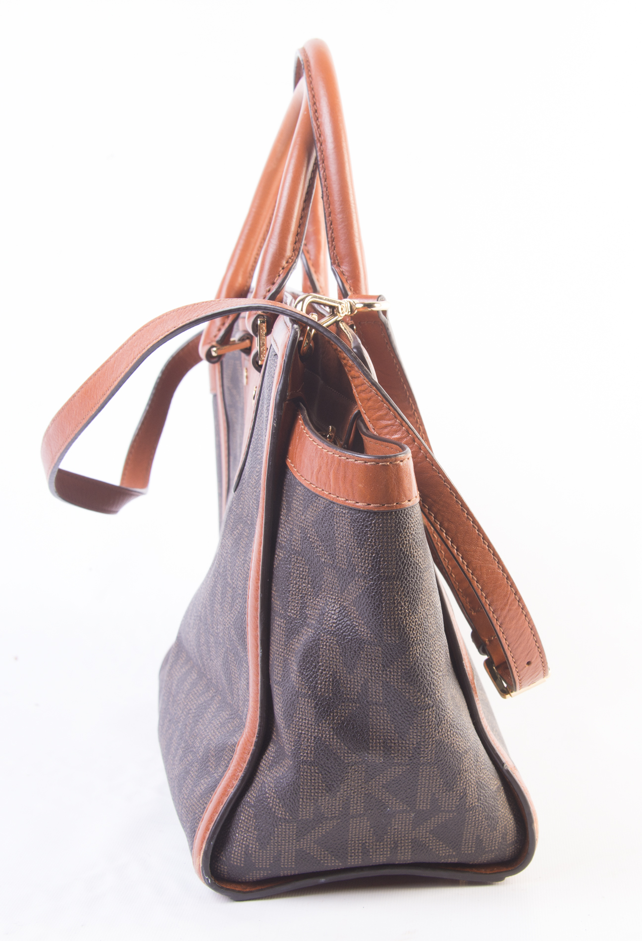 MICHAEL Michael Kors Leather Monogram Handbag