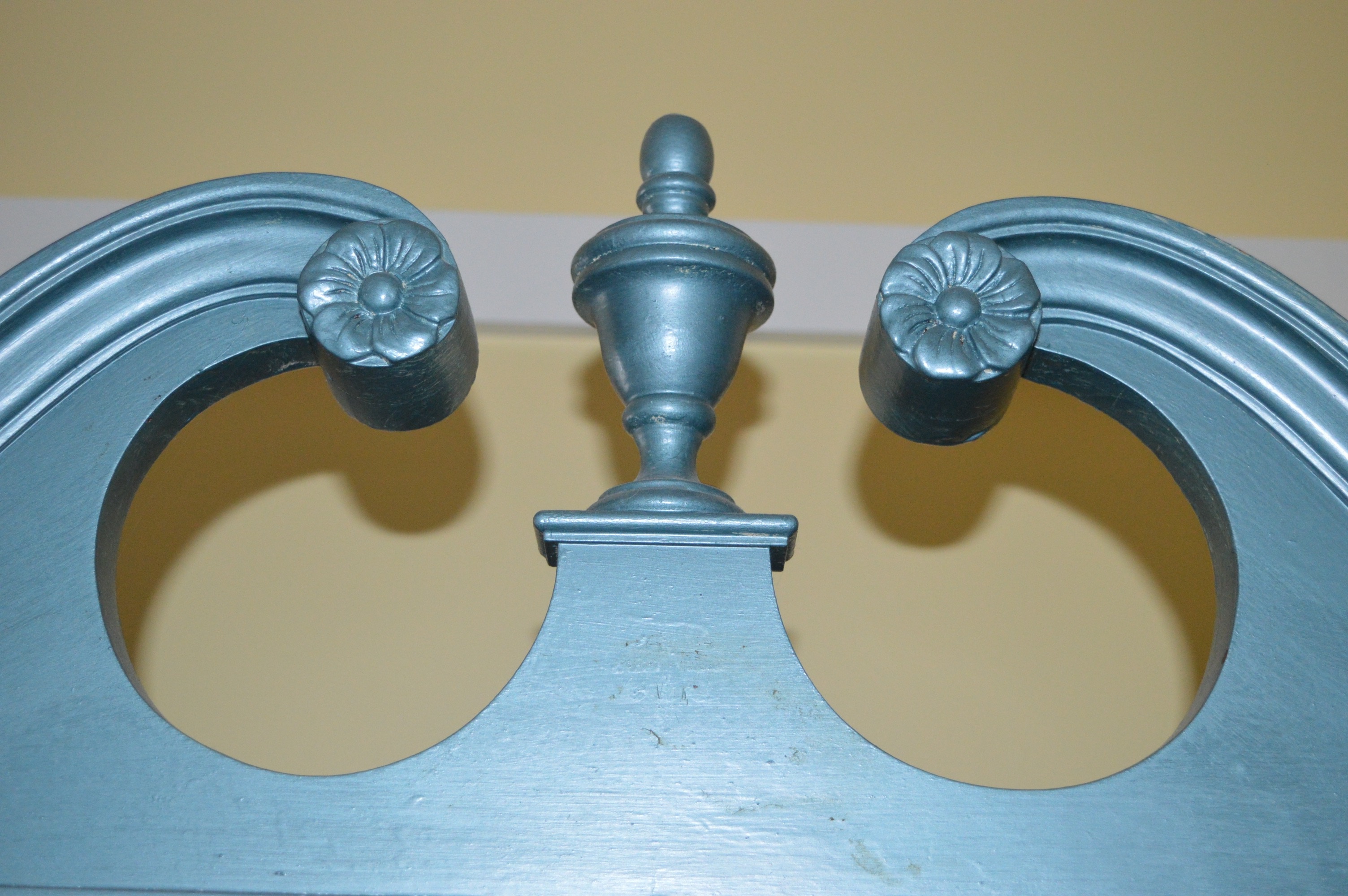 Vintage Petite Princess Dollhouse created in a Vintage China Cabinet